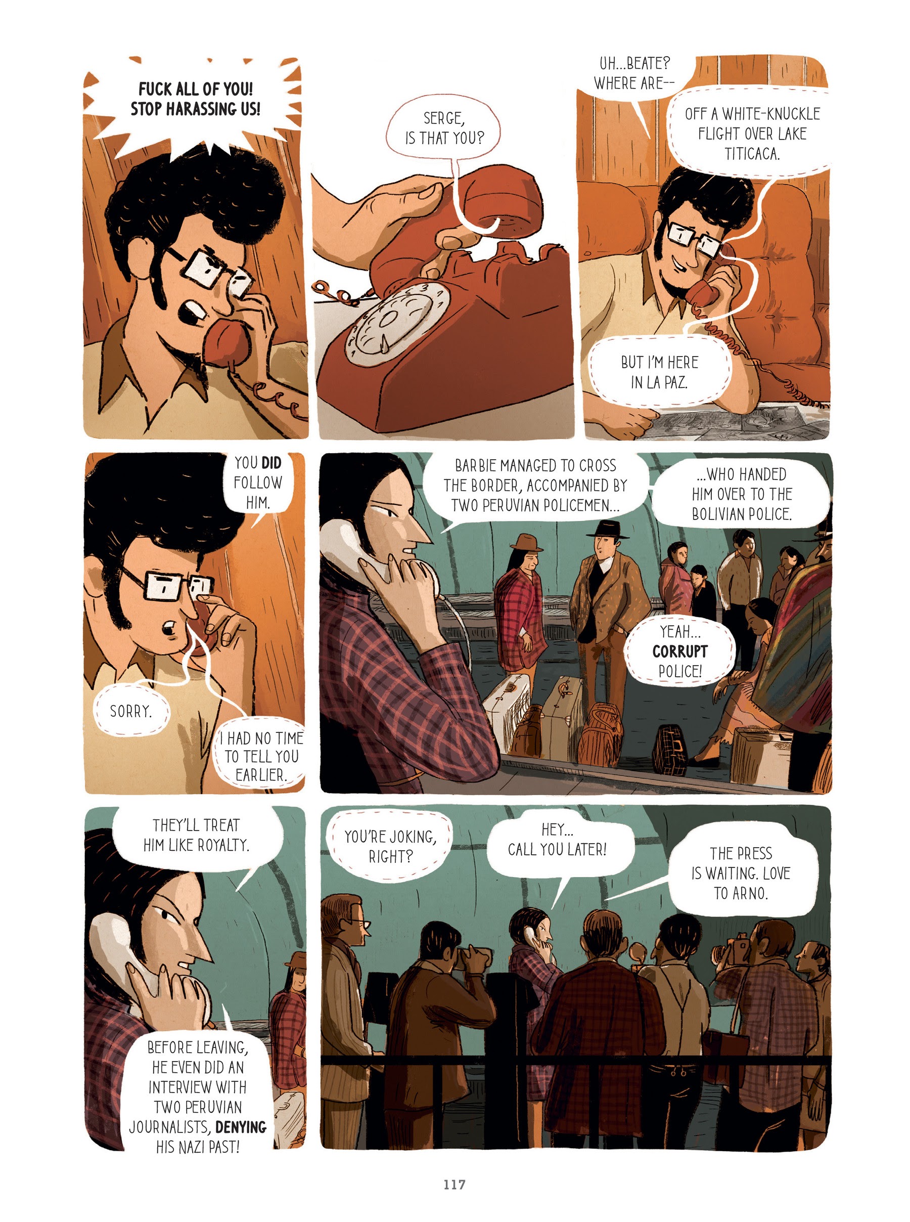 Read online For Justice: The Serge & Beate Klarsfeld Story comic -  Issue # TPB (Part 2) - 17