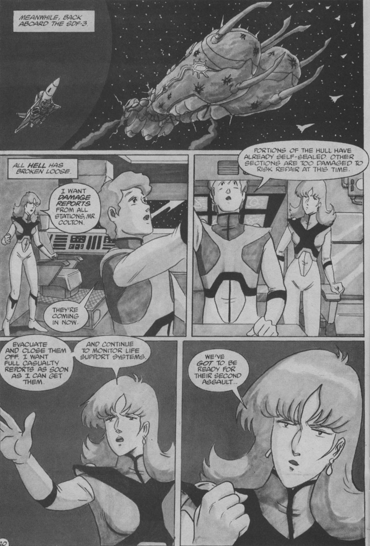 Read online Robotech II: The Sentinels - The Marriage of Rick Hunter and Lisa Hayes comic -  Issue # TPB 3 - 80