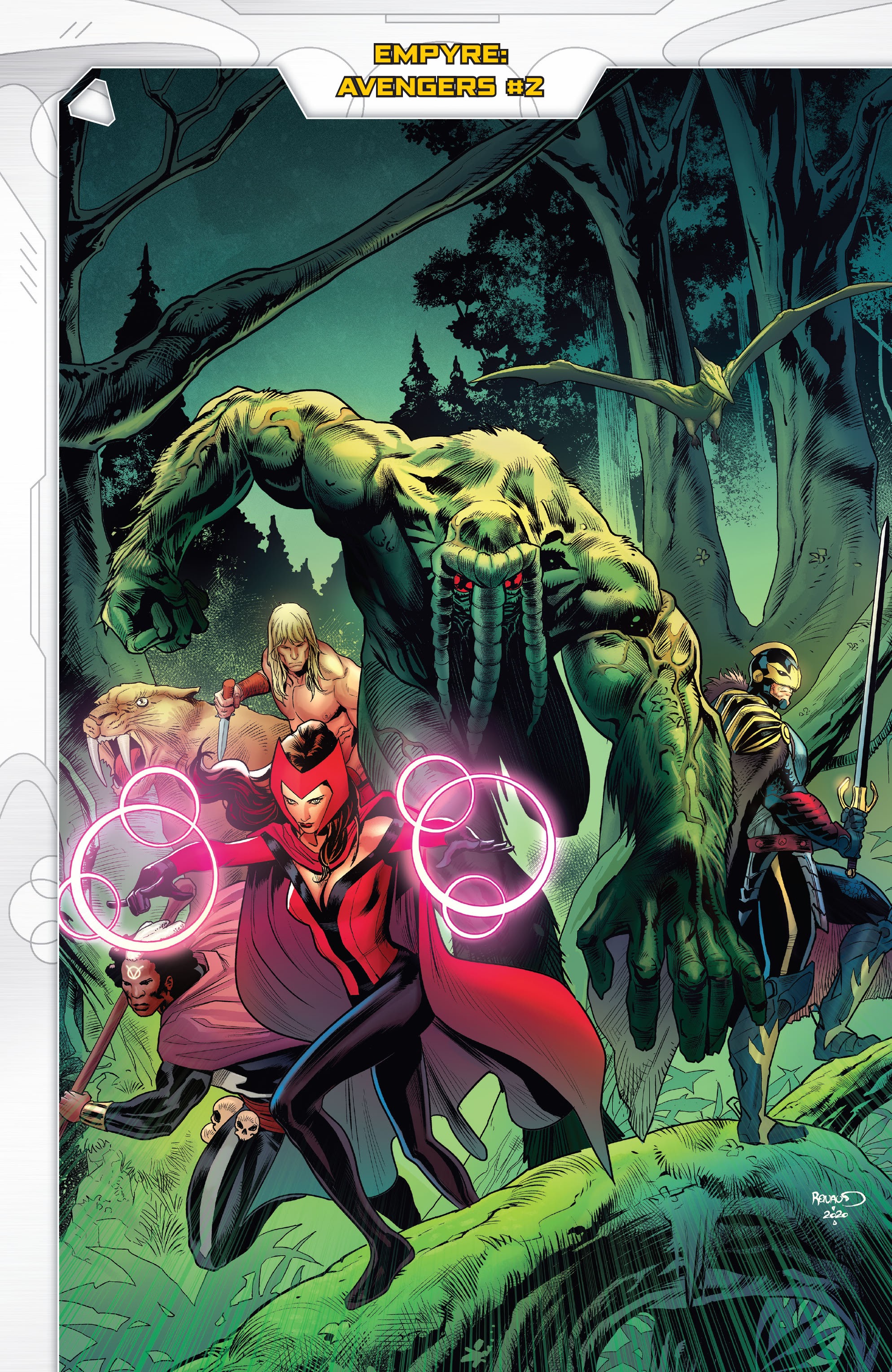 Read online Empyre: Captain America & The Avengers comic -  Issue # TPB - 86