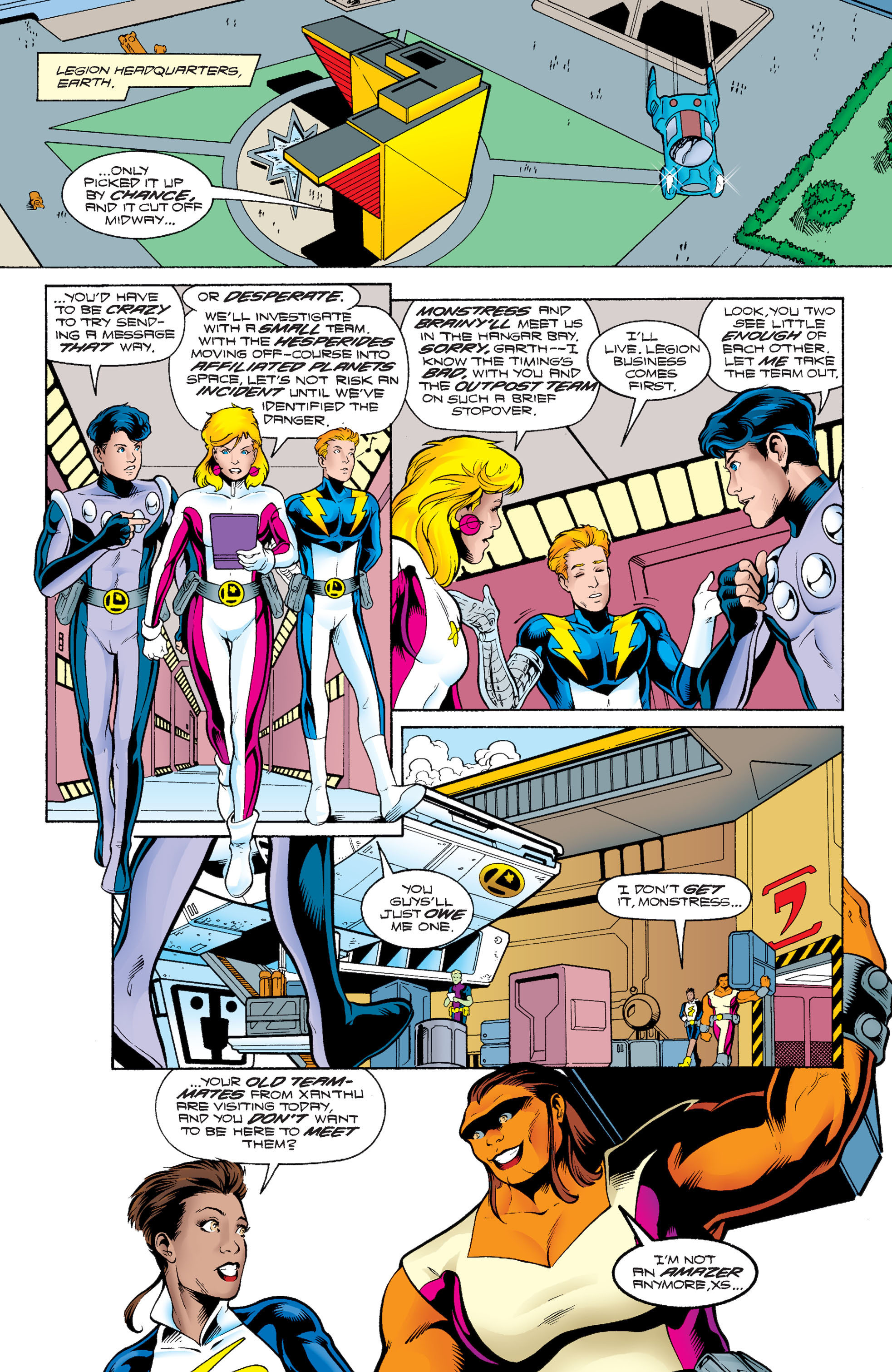 Read online Legionnaires comic -  Issue #78 - 3