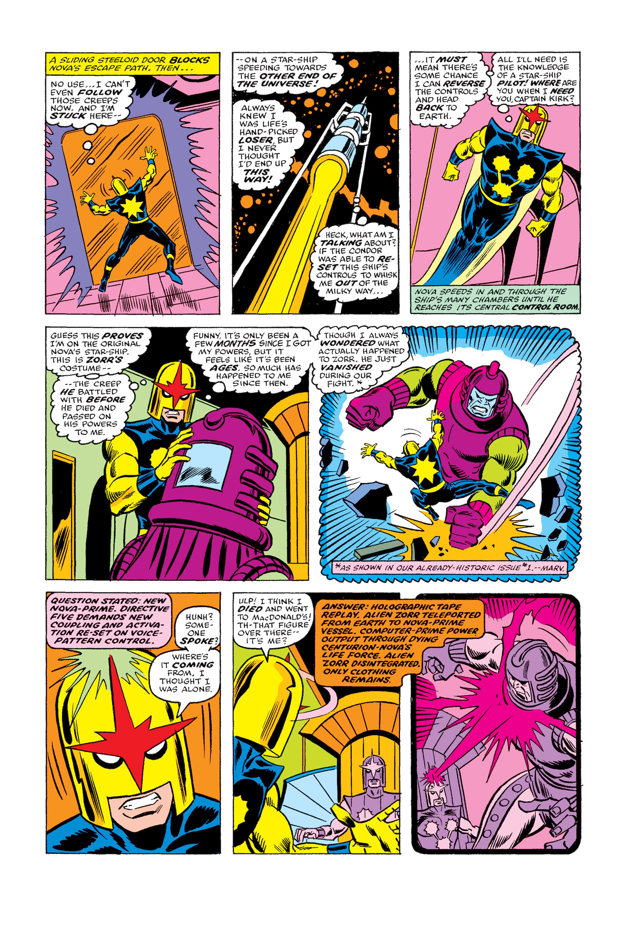 Read online Nova (1976) comic -  Issue #8 - 3