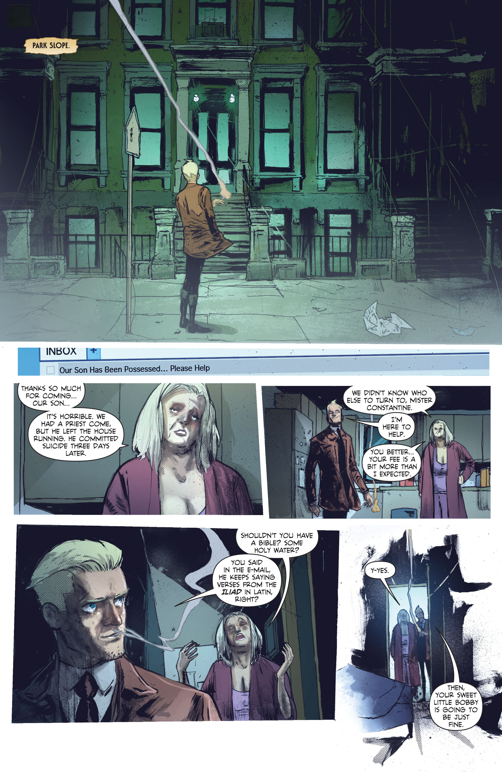 Read online Constantine: The Hellblazer comic -  Issue #6 - 9