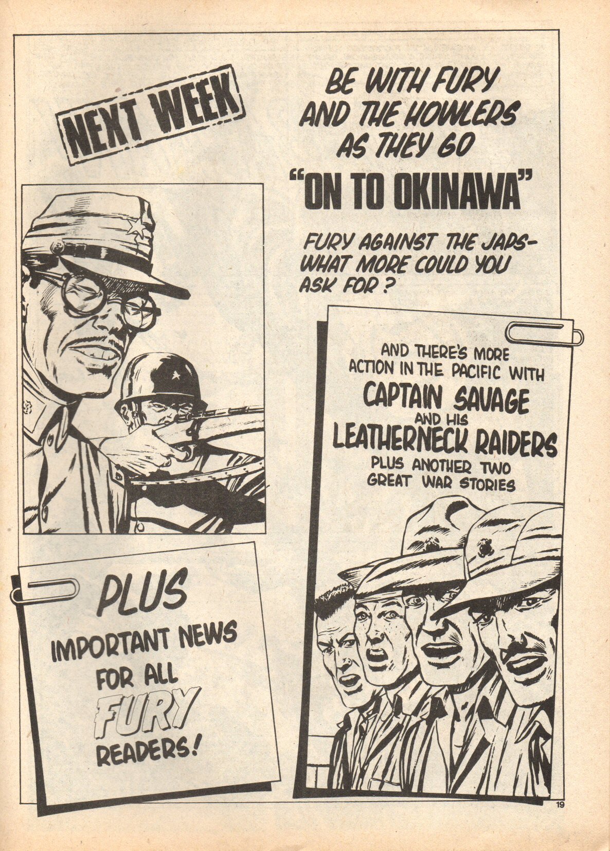 Read online Fury (1977) comic -  Issue #16 - 19