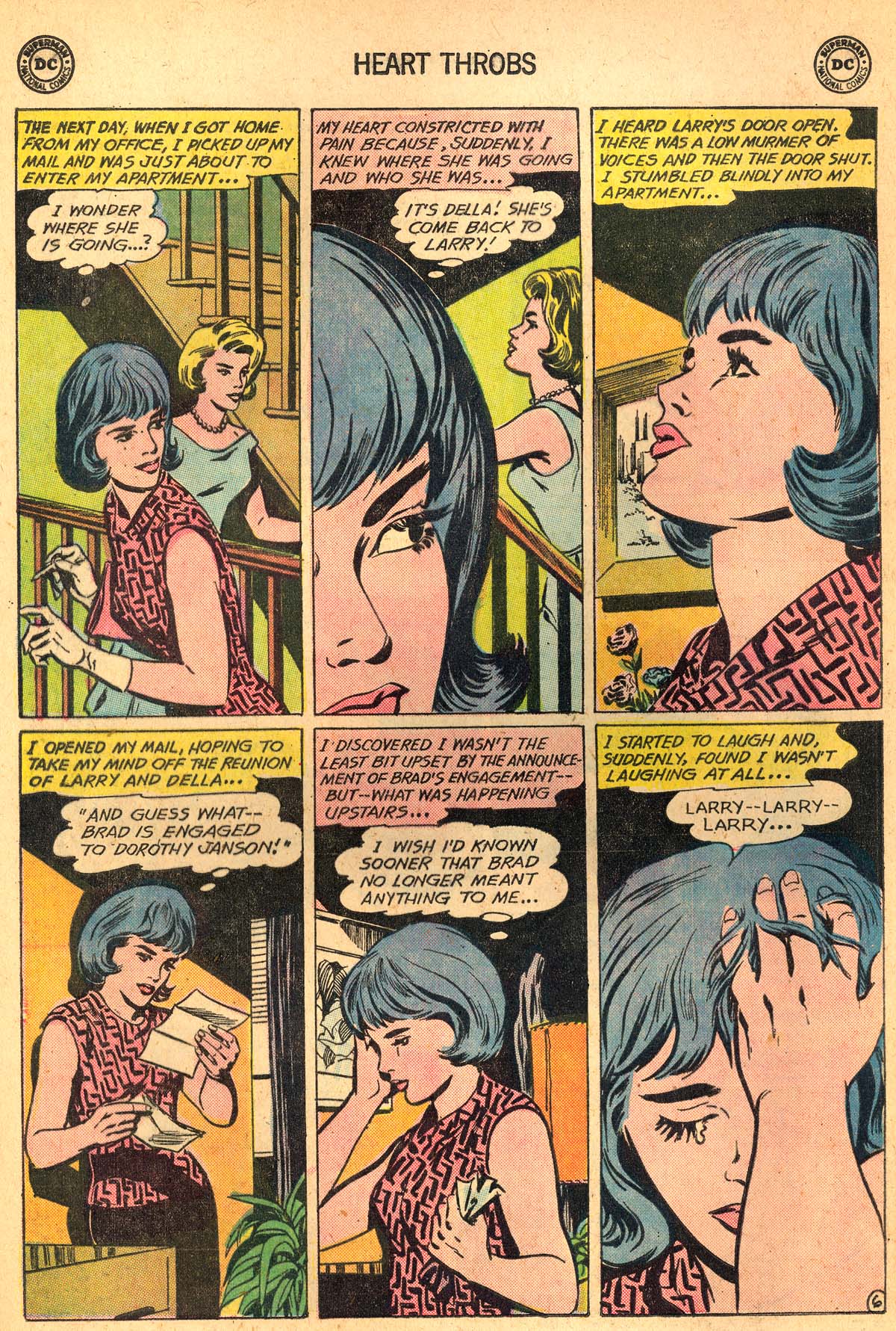 Read online Heart Throbs comic -  Issue #87 - 16
