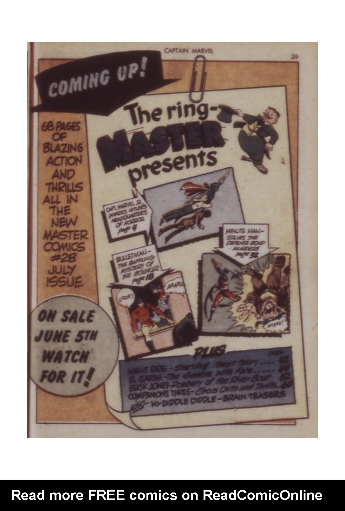 Read online Captain Marvel Adventures comic -  Issue #12 - 39