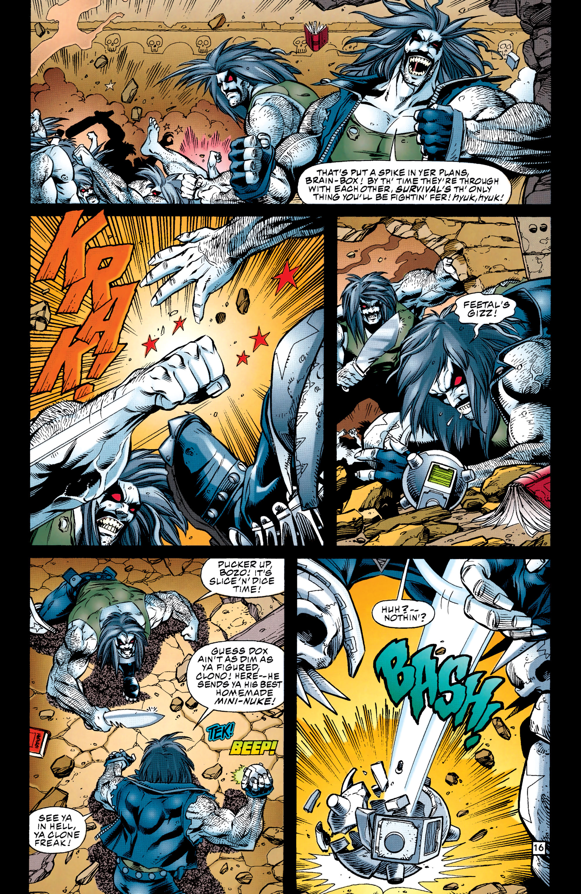 Read online Lobo (1993) comic -  Issue #9 - 17