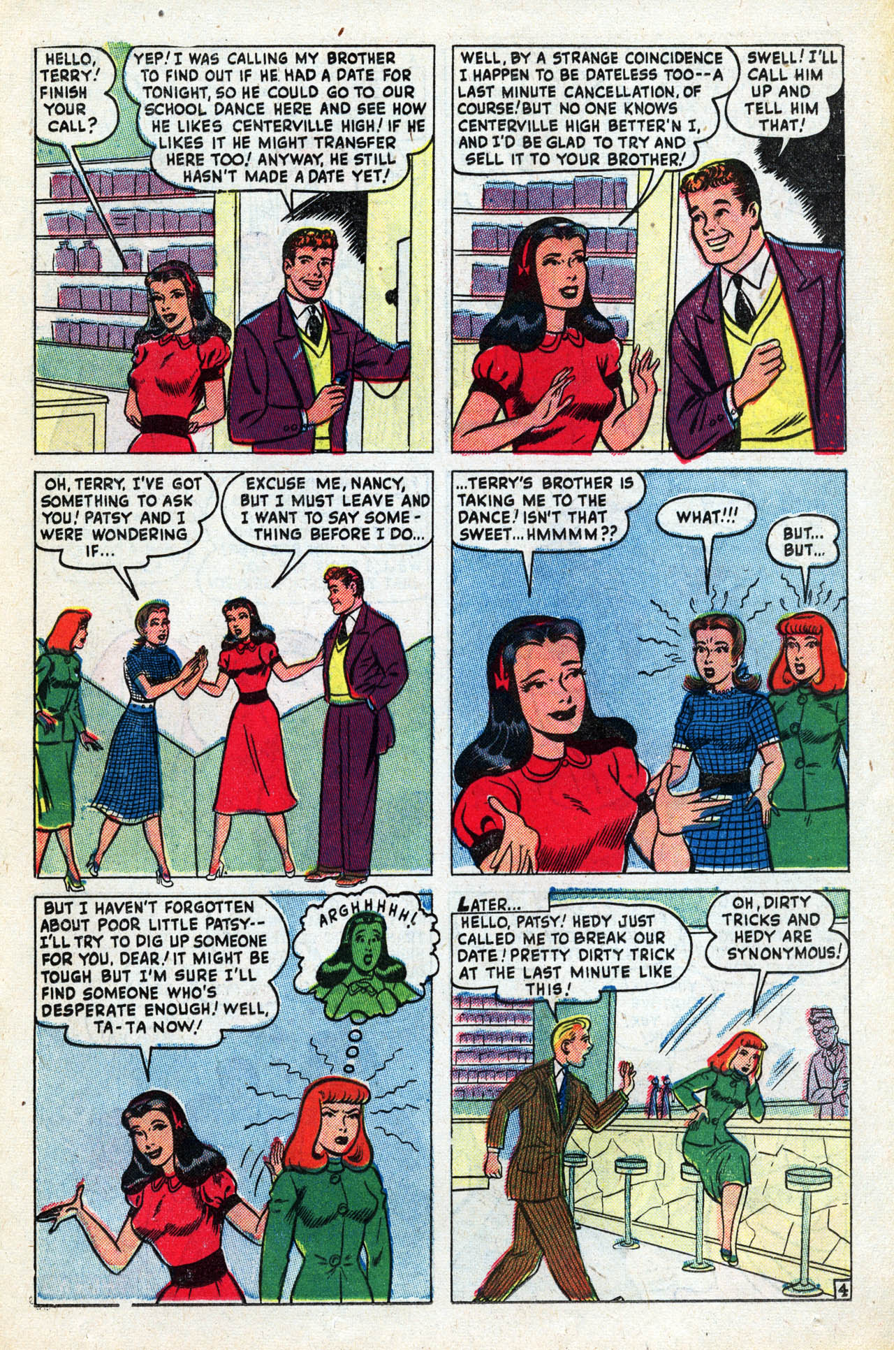 Read online Patsy Walker comic -  Issue #28 - 31