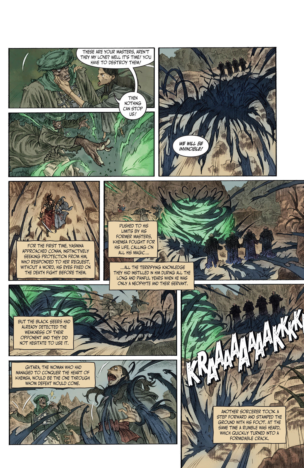 Read online The Cimmerian comic -  Issue # TPB 2 (Part 1) - 41