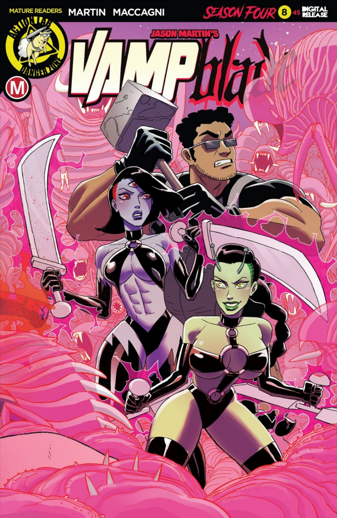 Read online Vampblade Season 4 comic -  Issue #8 - 1