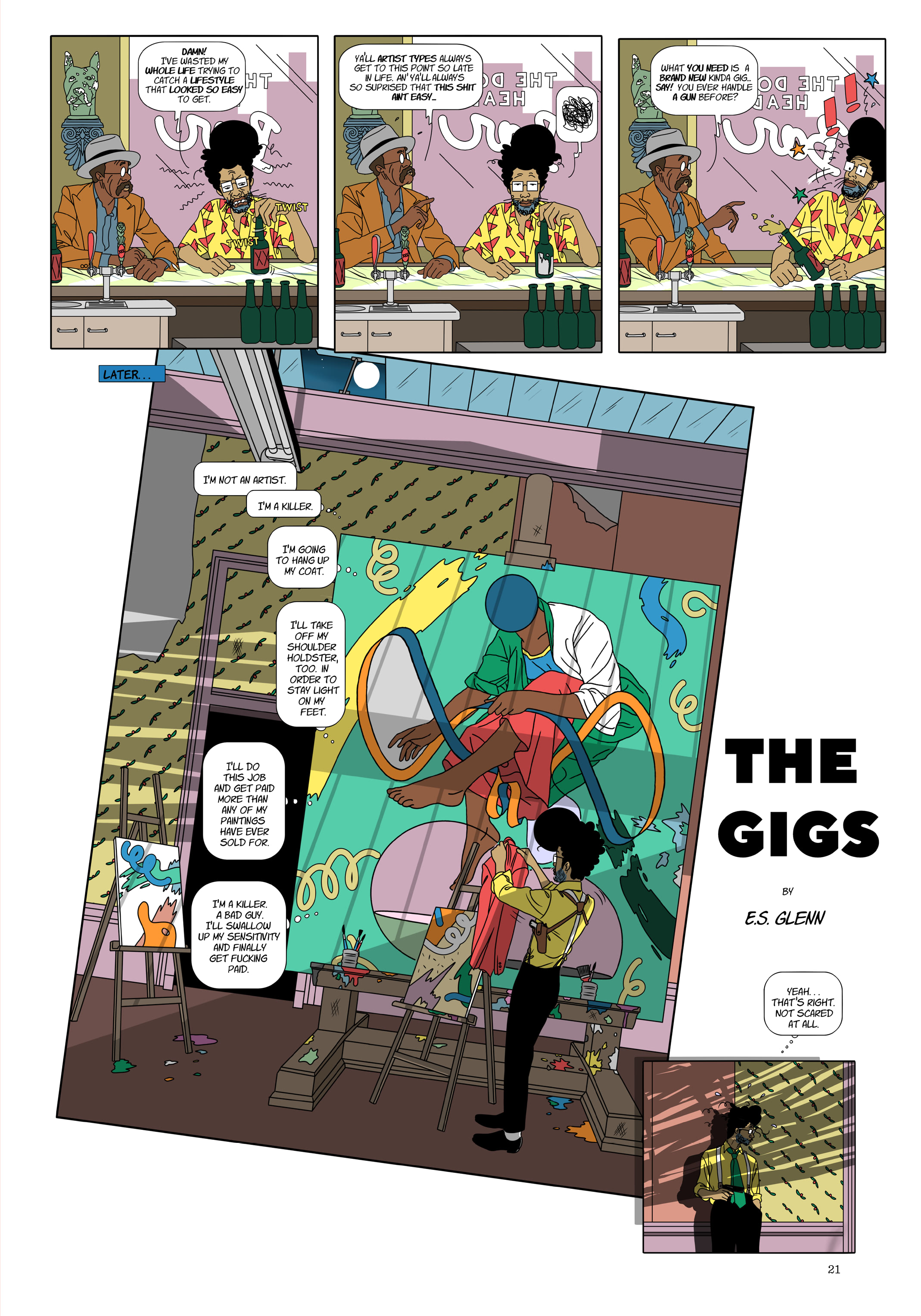Read online Now: The New Comics Anthology comic -  Issue #8 - 22