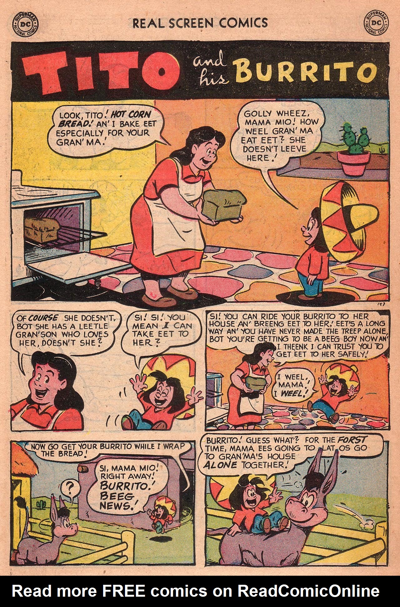 Read online Real Screen Comics comic -  Issue #63 - 11