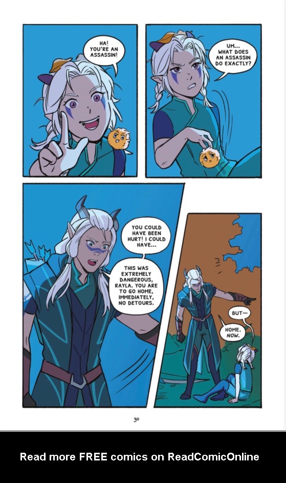 Read online The Dragon Prince: Bloodmoon Huntress comic -  Issue # TPB - 33