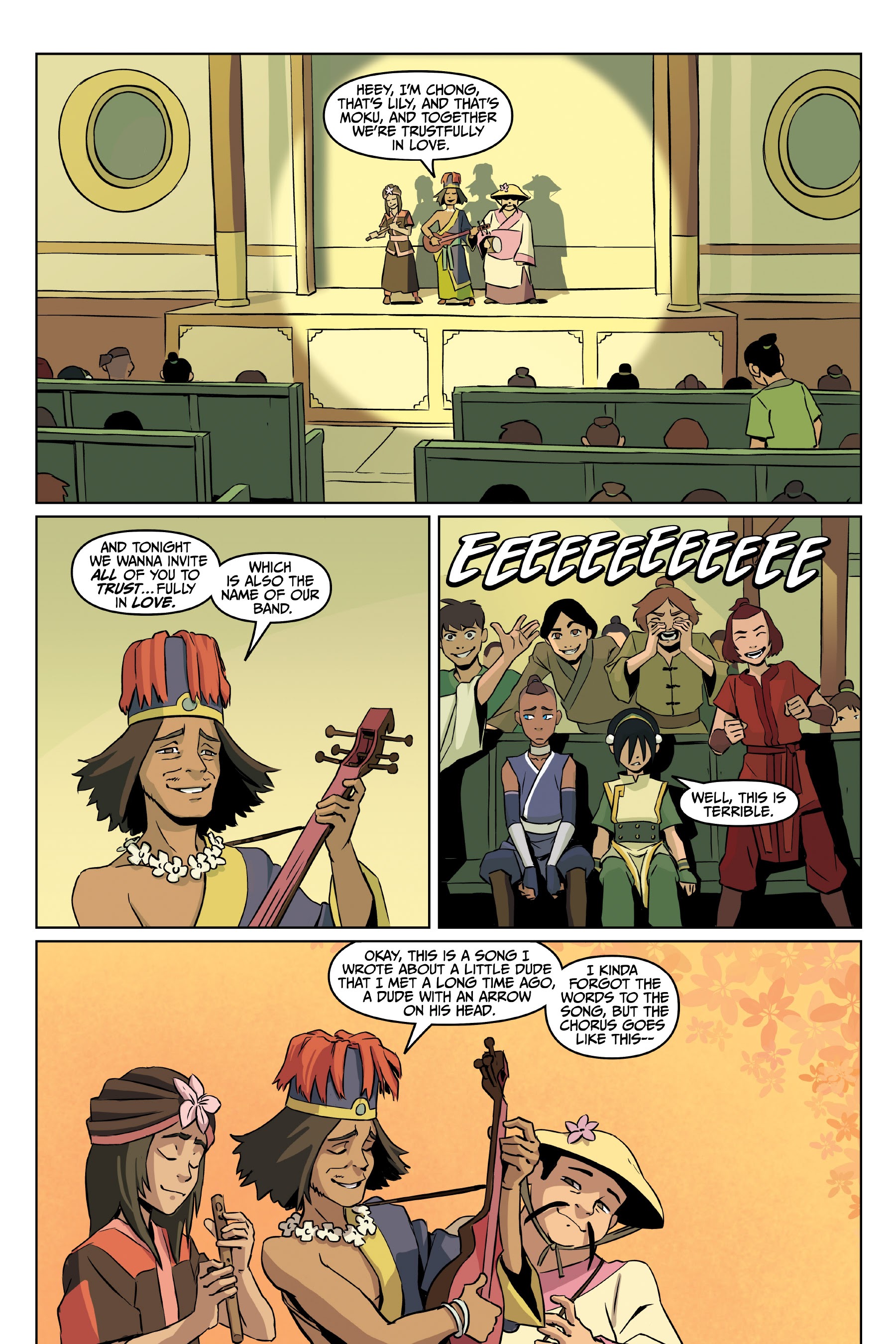 Read online Nickelodeon Avatar: The Last Airbender - Toph Beifong's Metalbending Academy comic -  Issue # TPB - 15