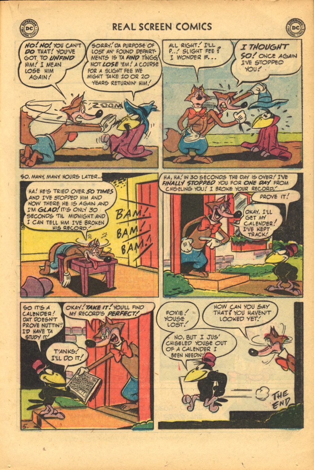 Read online Real Screen Comics comic -  Issue #43 - 17