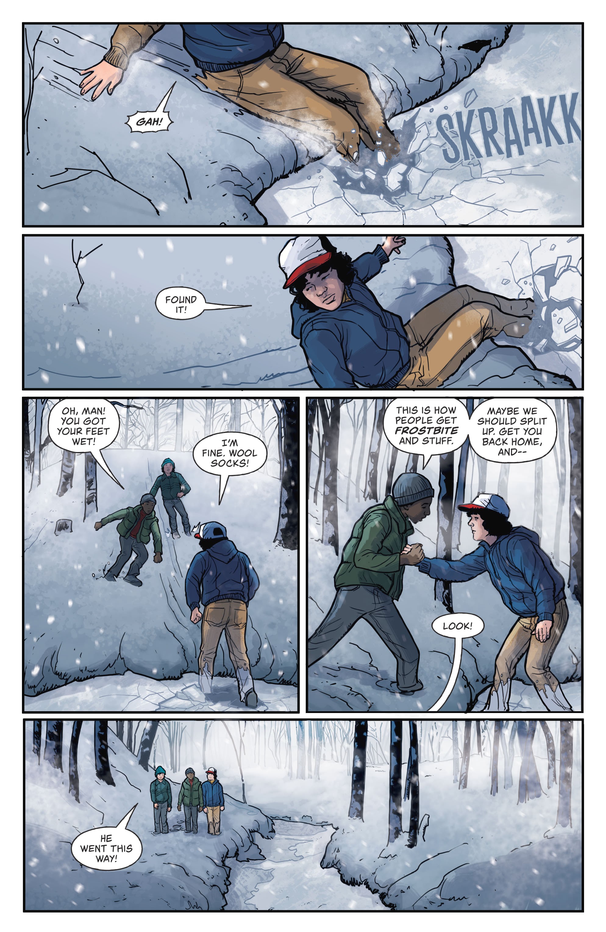 Read online Stranger Things: The Tomb of Ybwen comic -  Issue #2 - 7