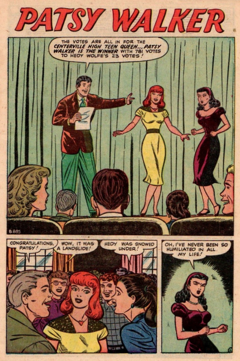 Read online Patsy Walker comic -  Issue #45 - 3