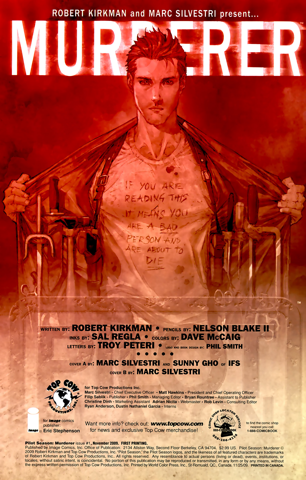 Read online Pilot Season 2009 comic -  Issue # Issue Murderer - 2