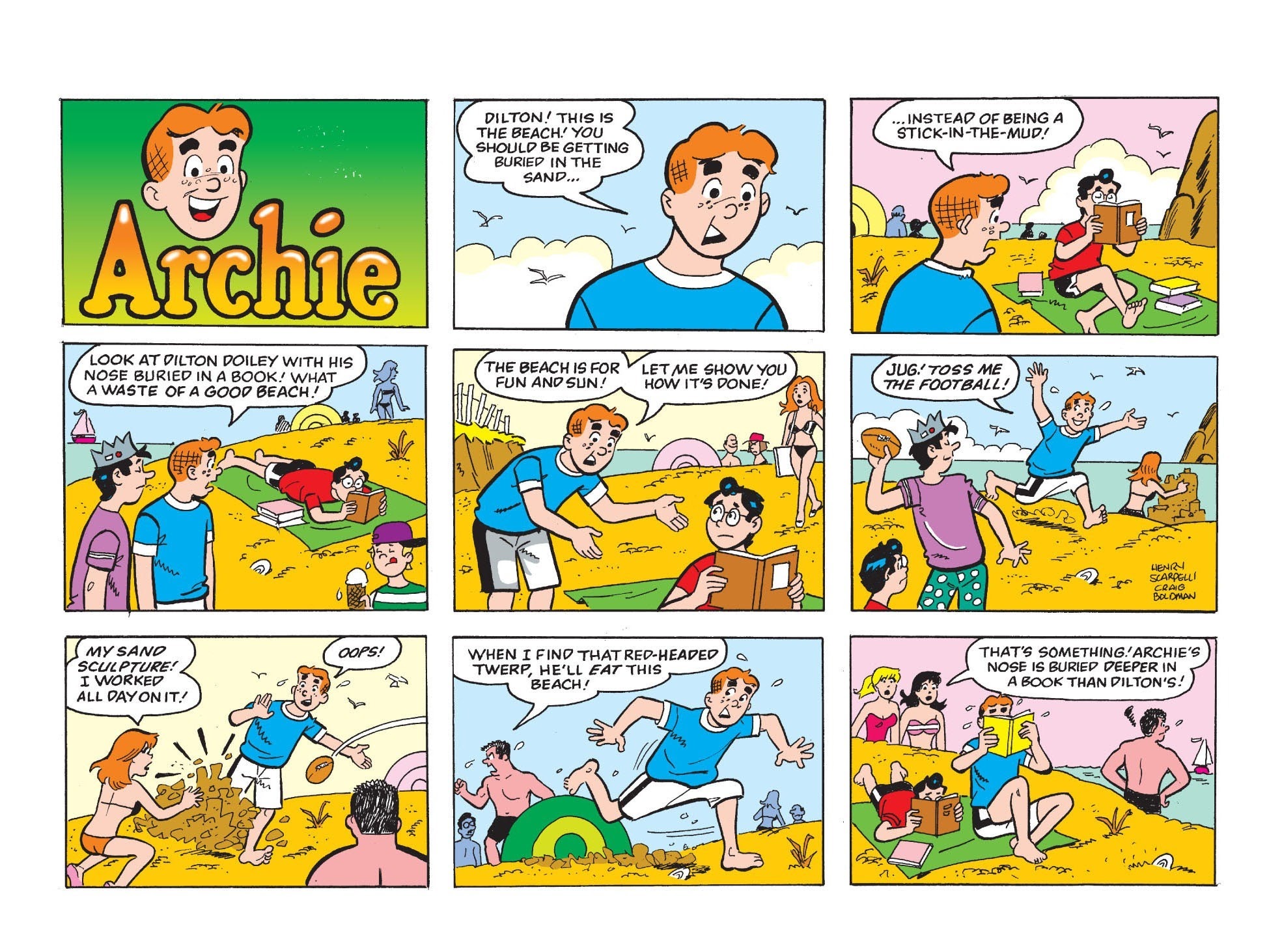 Read online Archie & Friends Double Digest comic -  Issue #17 - 128