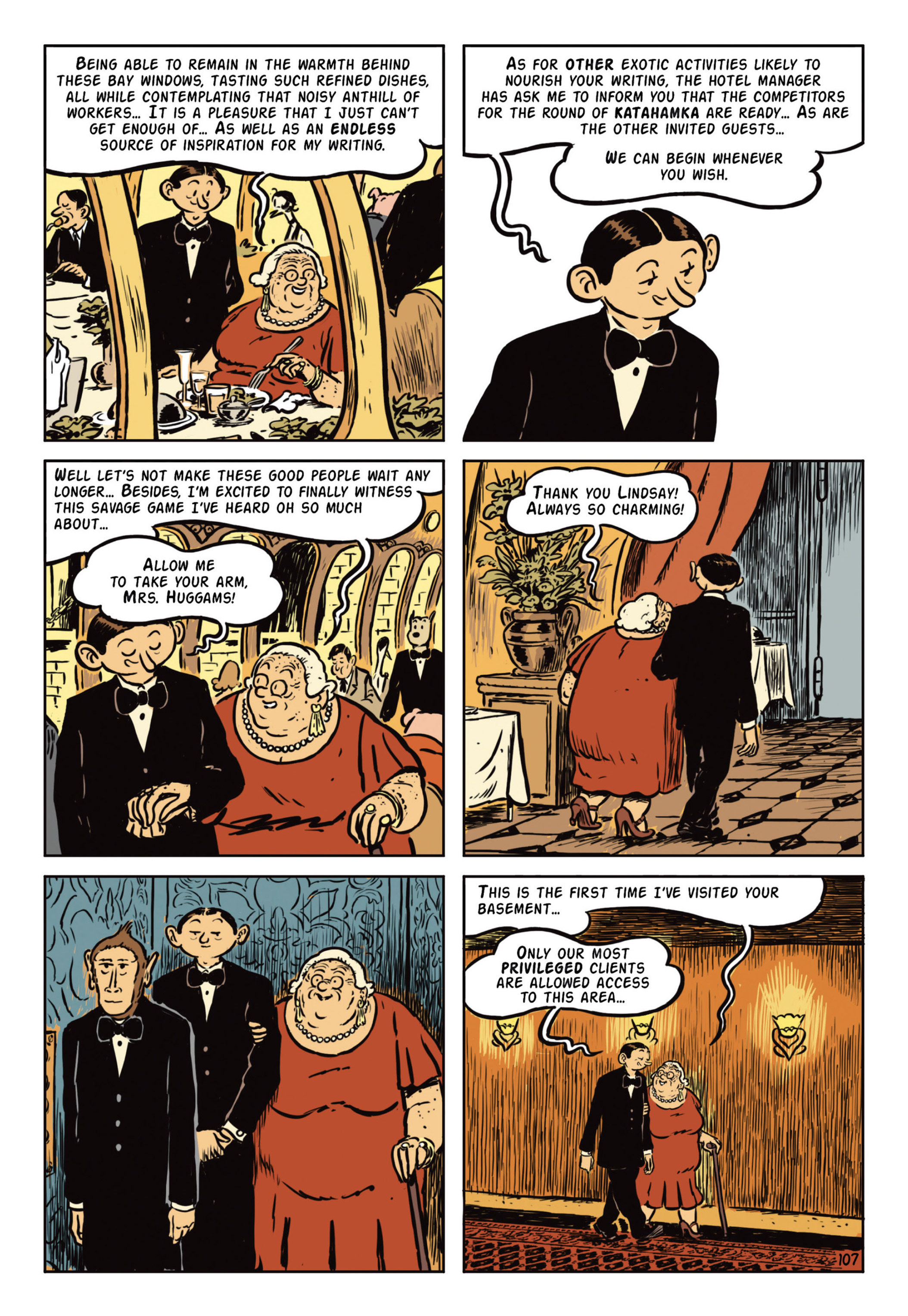 Read online The Fantastic Voyage of Lady Rozenbilt comic -  Issue #4 - 28
