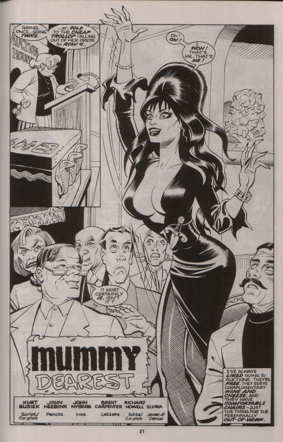 Read online Elvira, Mistress of the Dark comic -  Issue #12 - 20