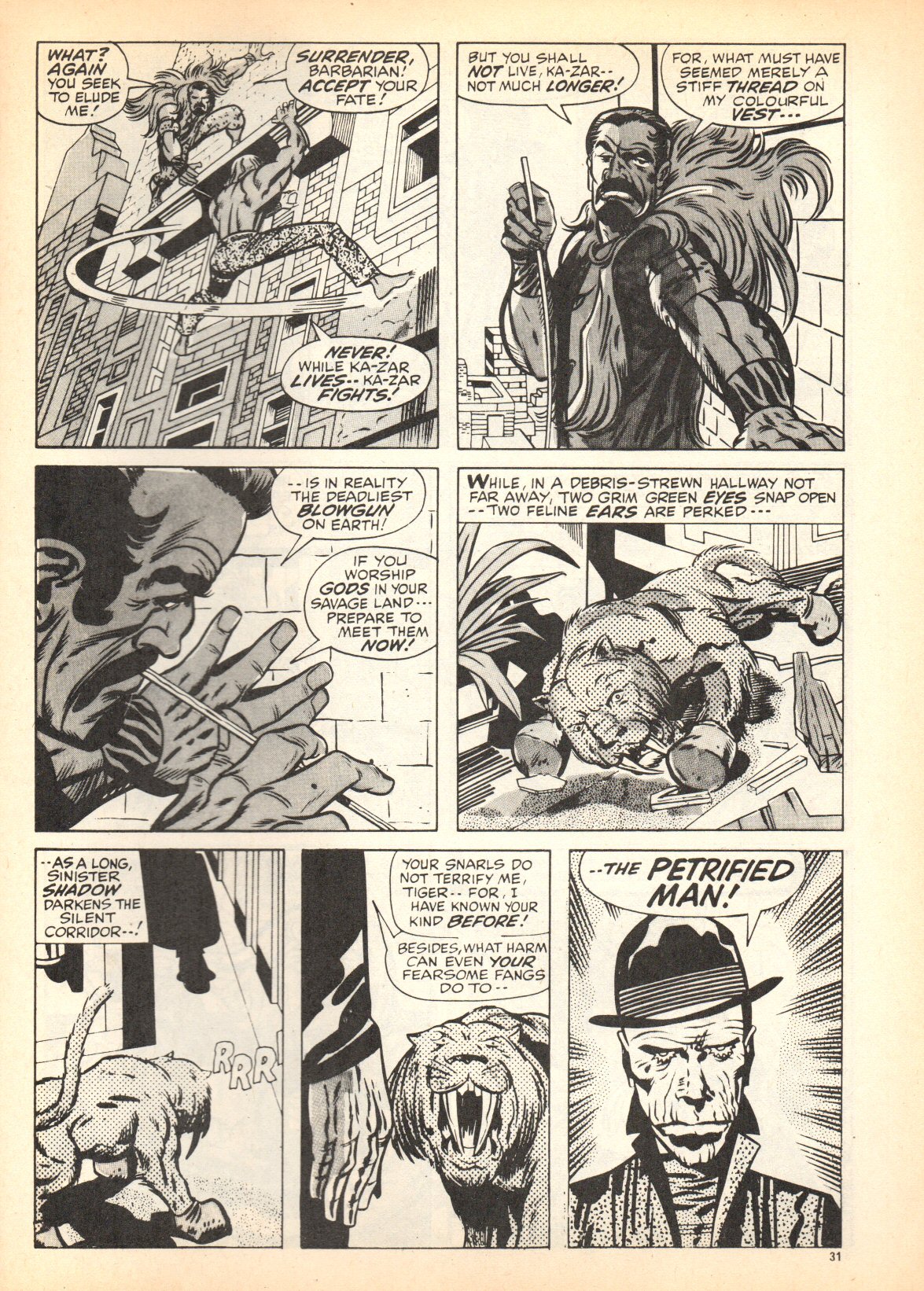 Read online Planet of the Apes (1974) comic -  Issue #3 - 31