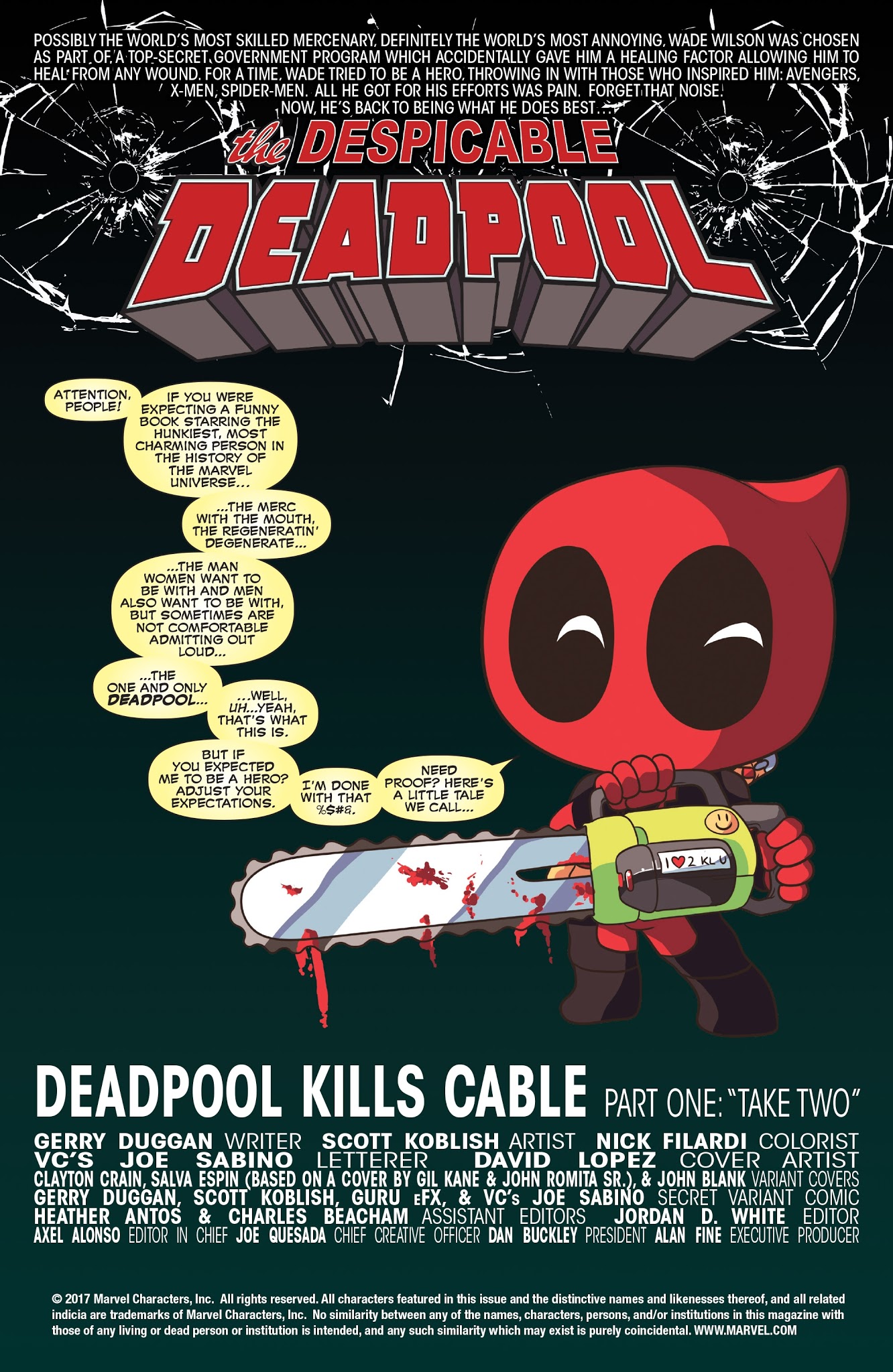Read online Despicable Deadpool comic -  Issue #287 - 2