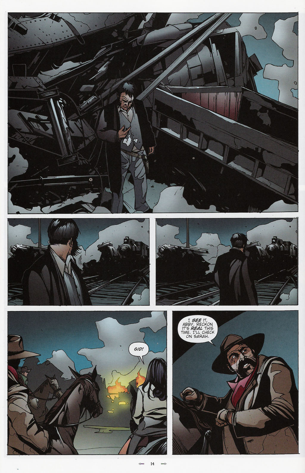 Read online Desperadoes: Banners of Gold comic -  Issue #5 - 15