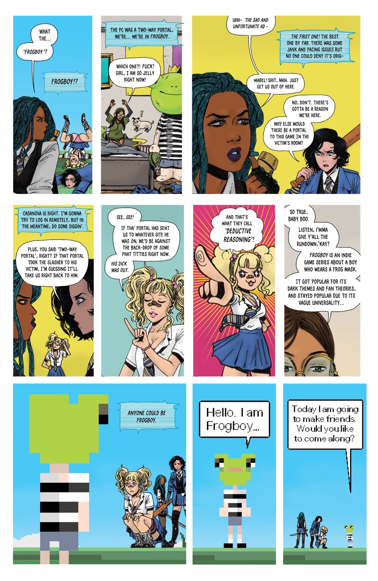 Read online Hack Slash: Back To School comic -  Issue #2 - 16
