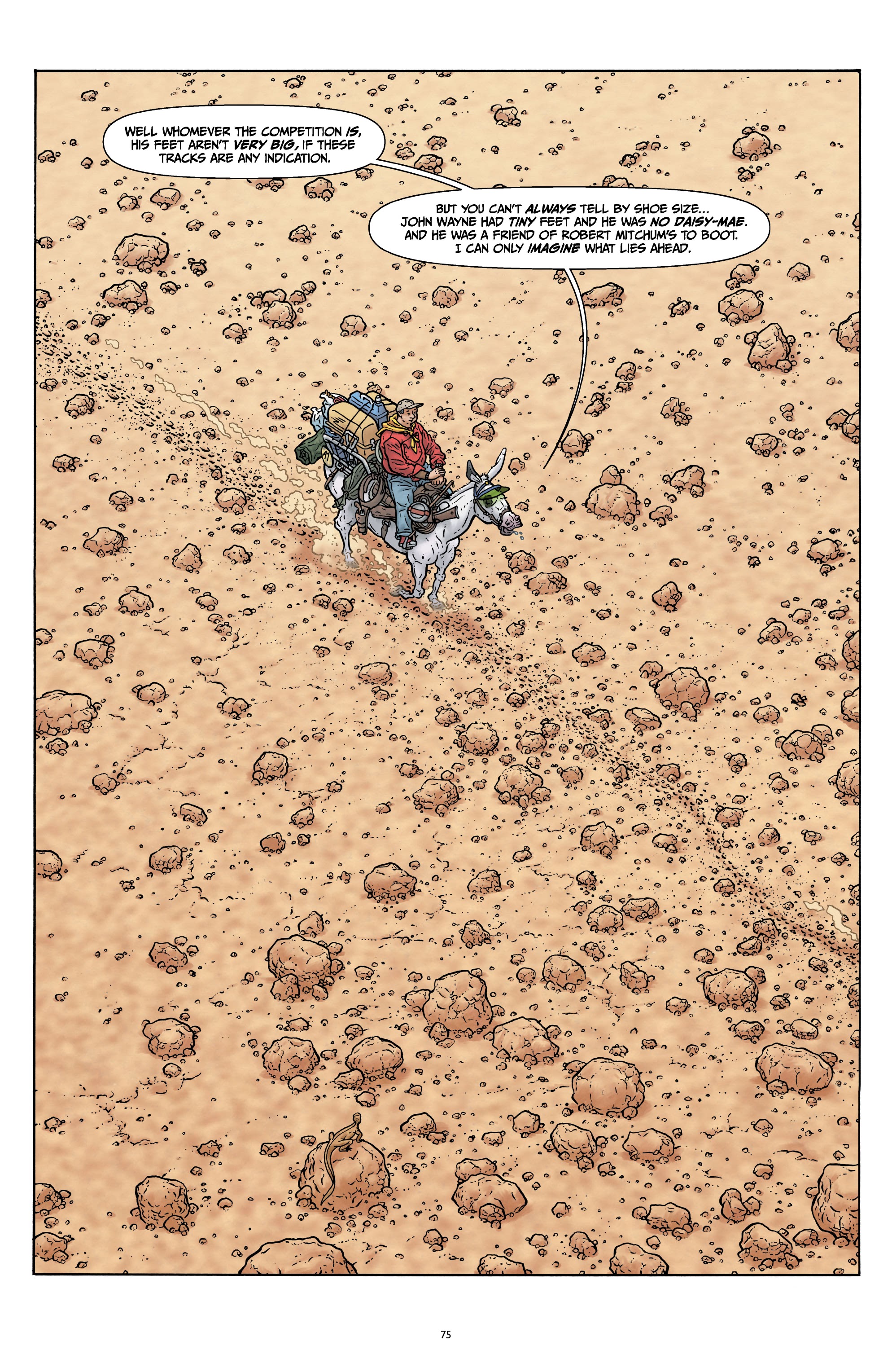 Read online Shaolin Cowboy comic -  Issue # _Start Trek (Part 1) - 55