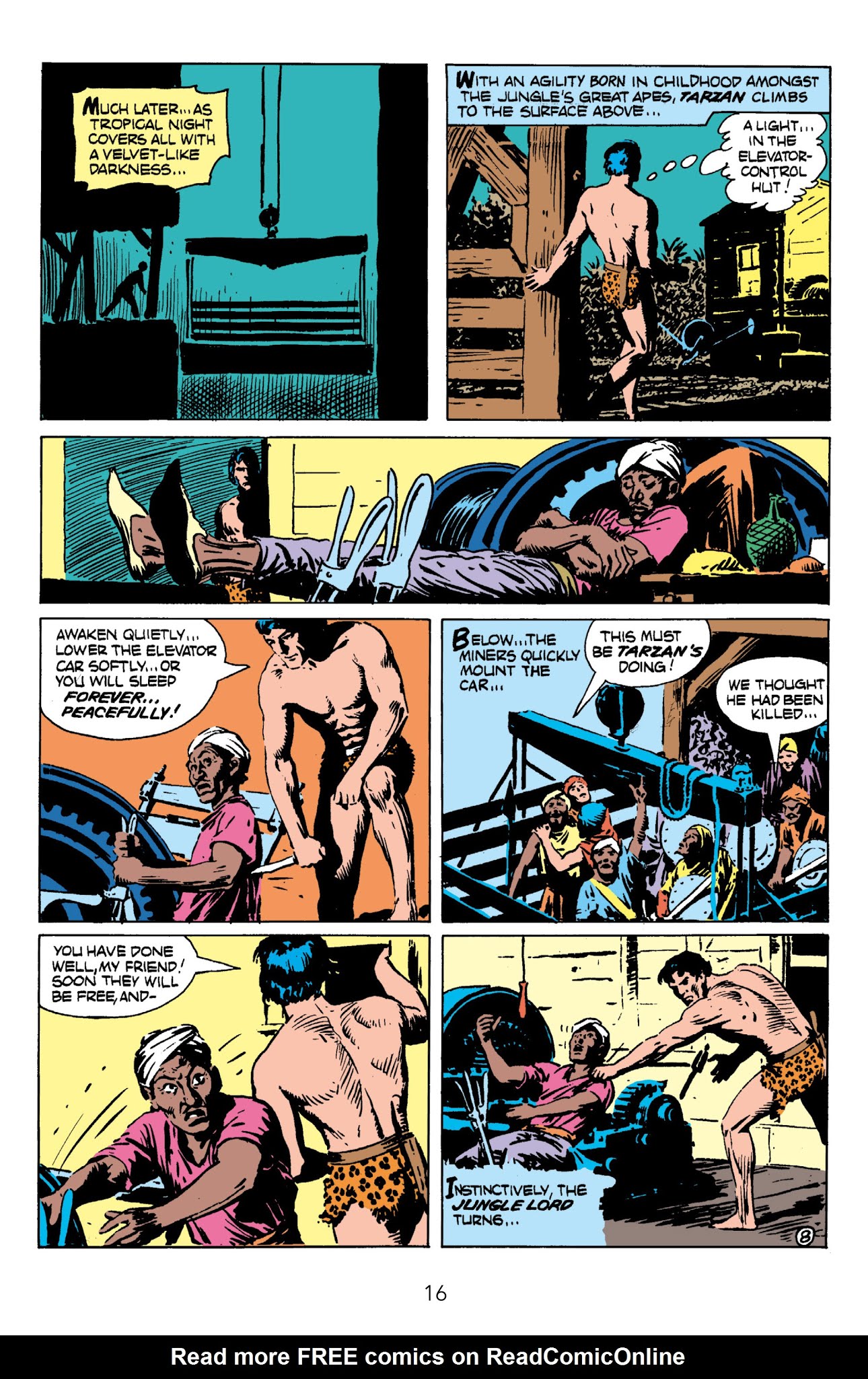 Read online Edgar Rice Burroughs' Tarzan The Joe Kubert Years comic -  Issue # TPB 2 (Part 1) - 18