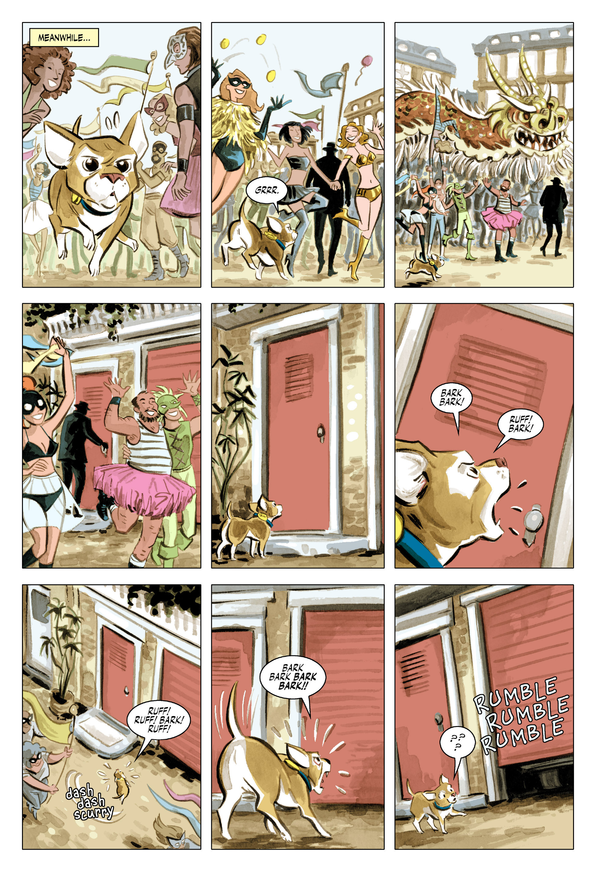 Read online Bandette (2012) comic -  Issue #13 - 16