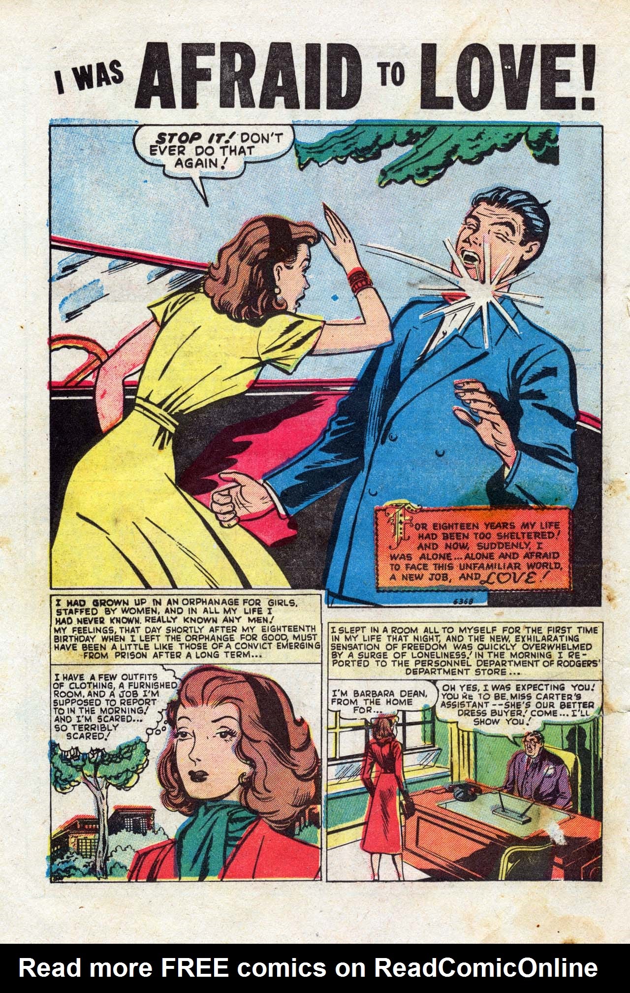 Read online Love Romances comic -  Issue #16 - 20