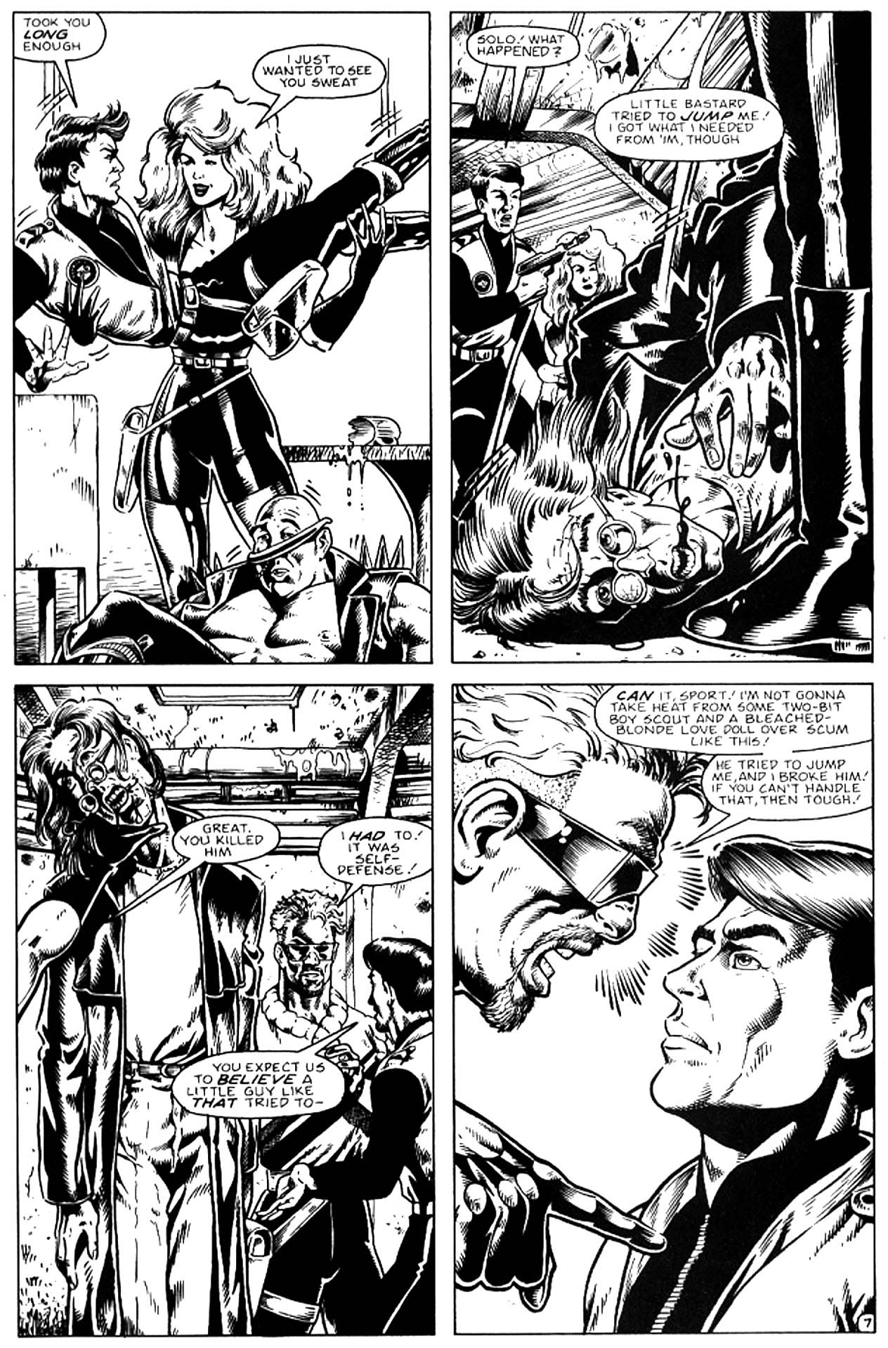 Read online Galaxina comic -  Issue #3 - 10