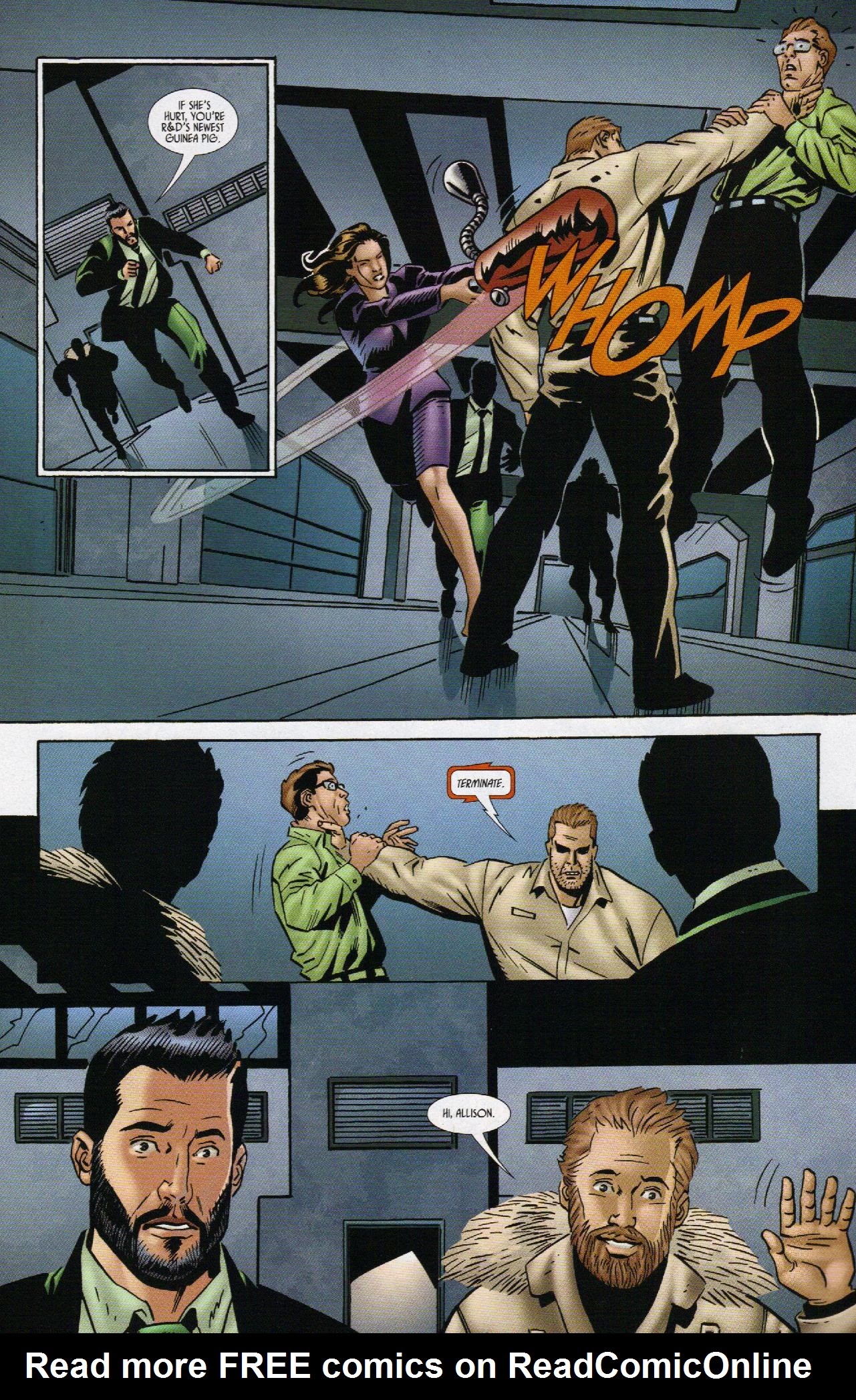 Read online Eureka comic -  Issue #4 - 11
