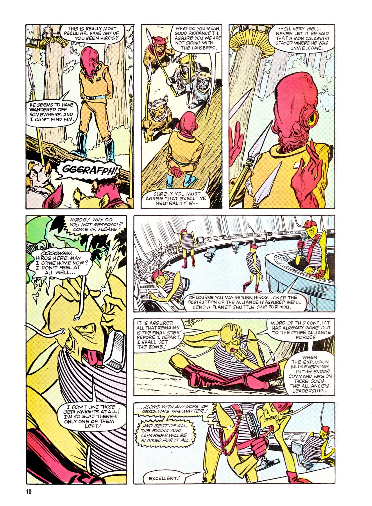 Read online Return of the Jedi comic -  Issue #94 - 10