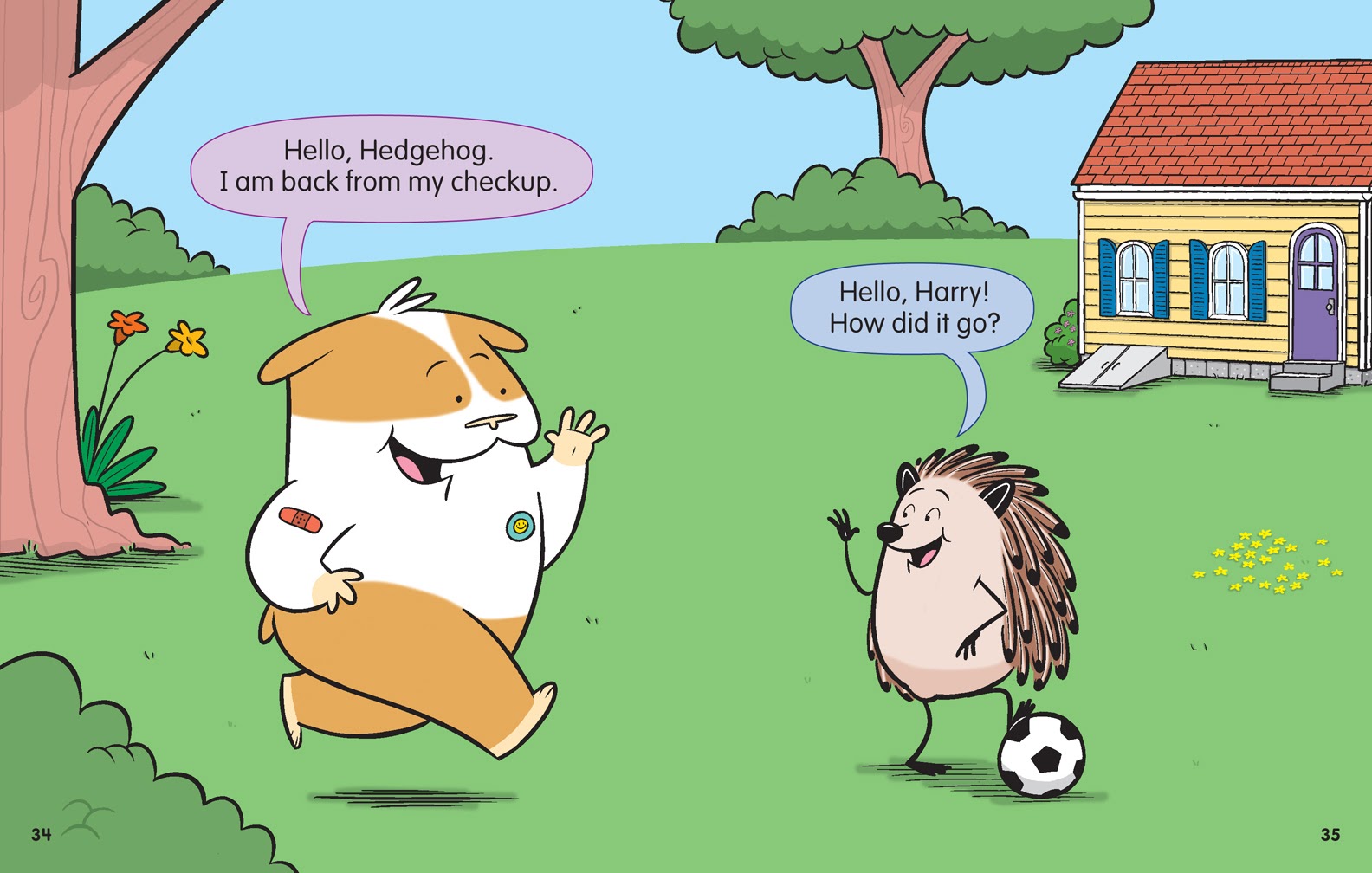 Read online Hello, Hedgehog! comic -  Issue #3 - 38