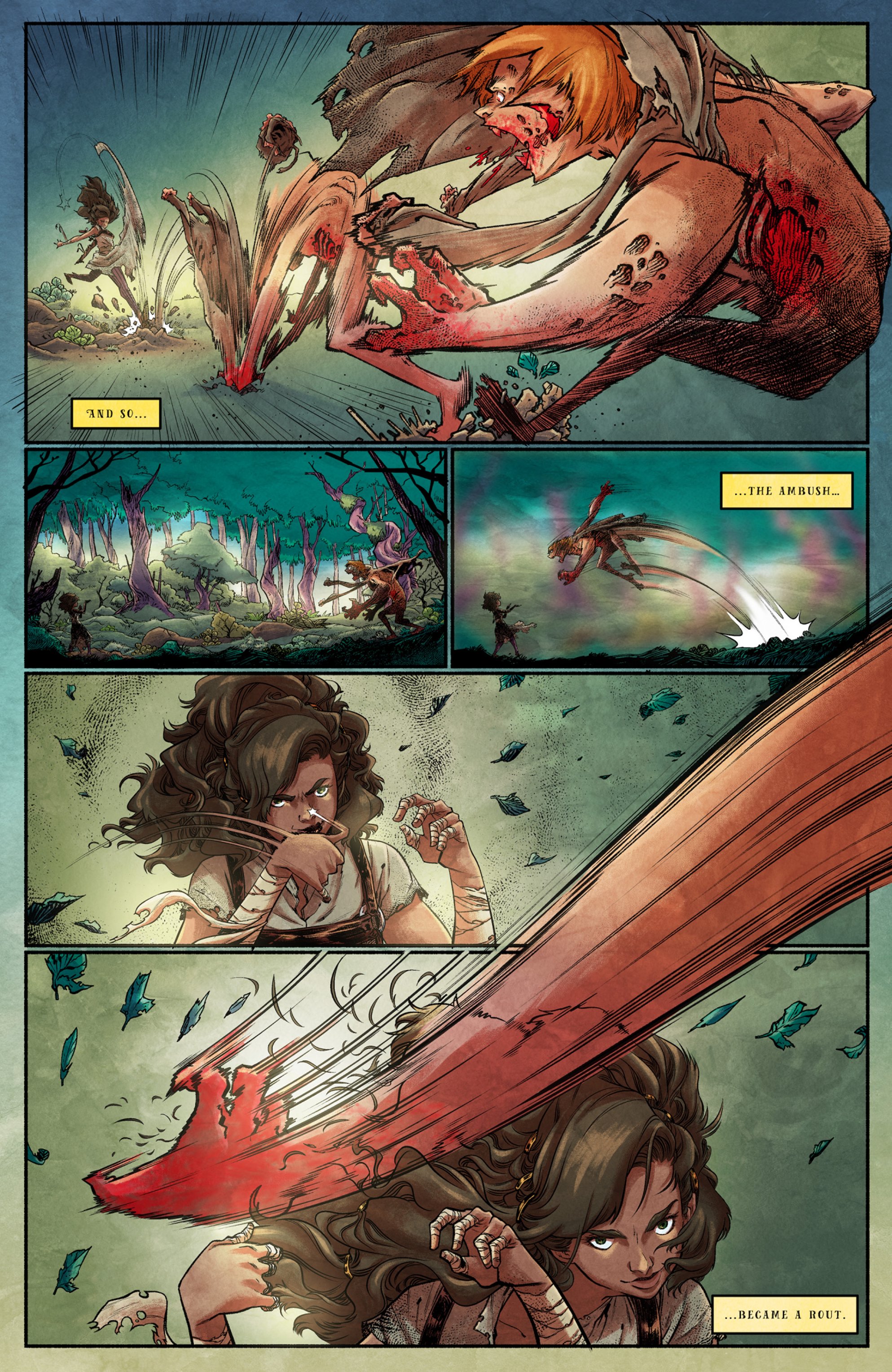 Read online Snow White Zombie Apocalypse comic -  Issue # Full - 11