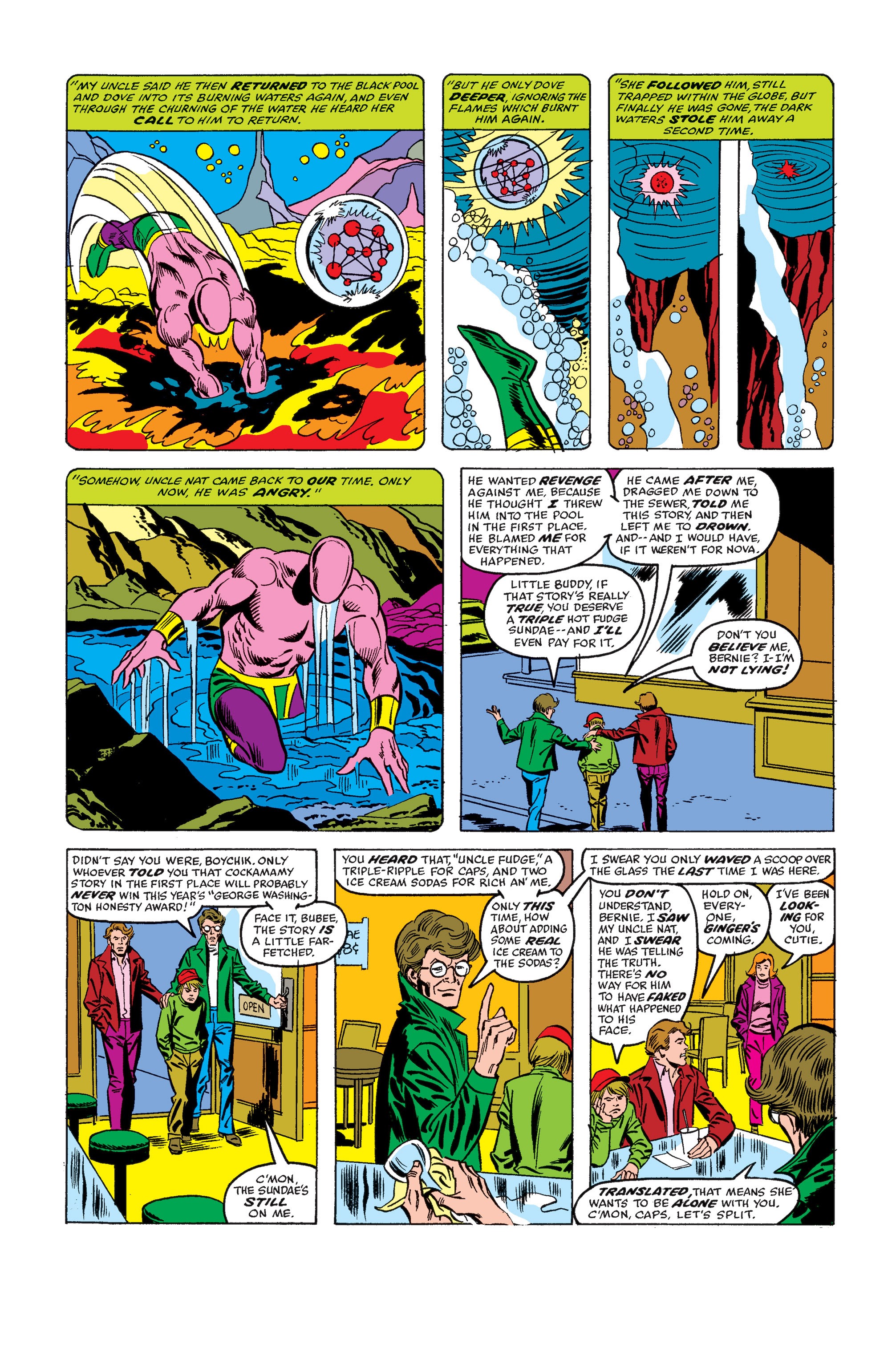 Read online Nova (1976) comic -  Issue #8 - 14