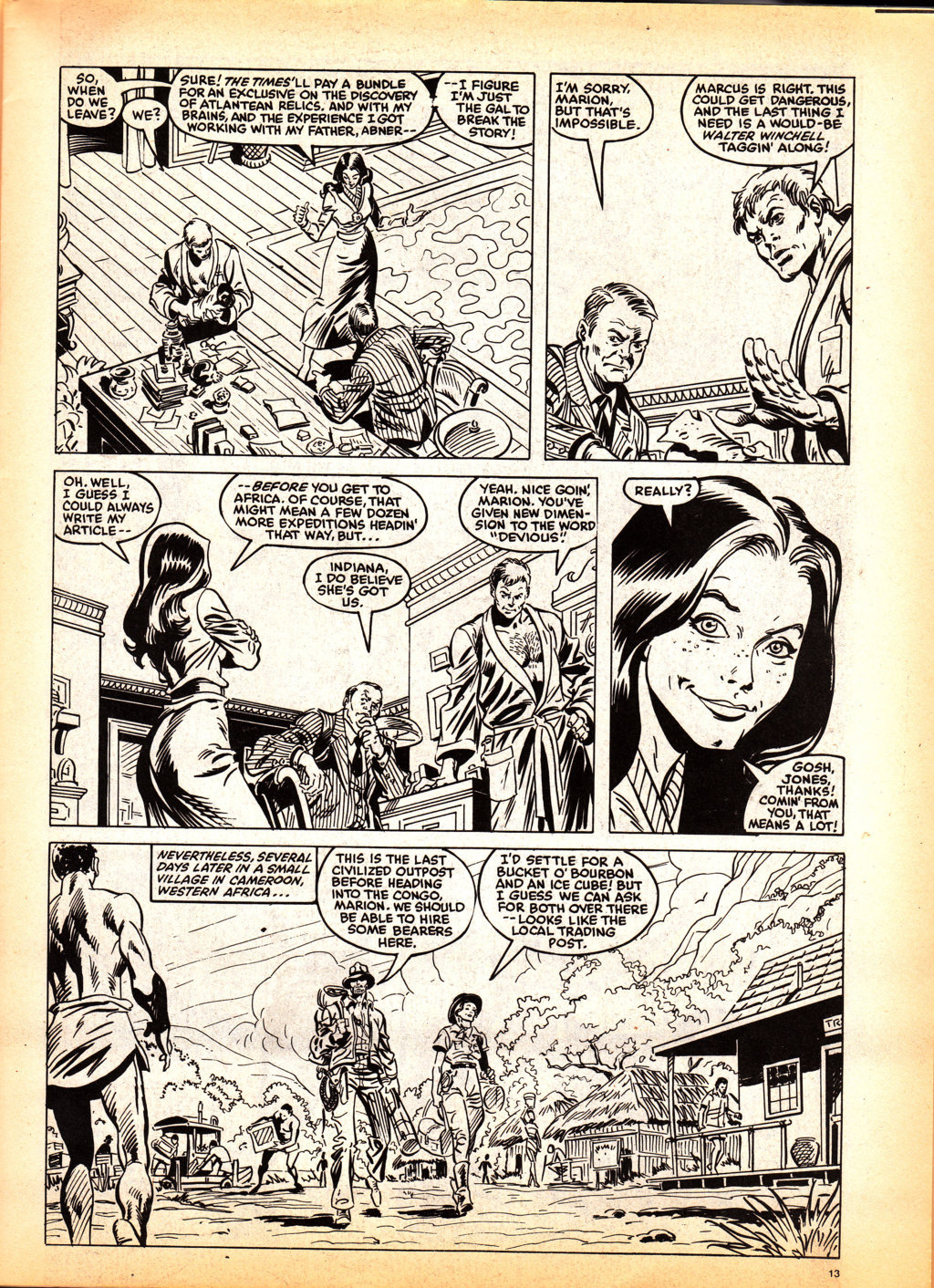 Read online Indiana Jones comic -  Issue #4 - 13