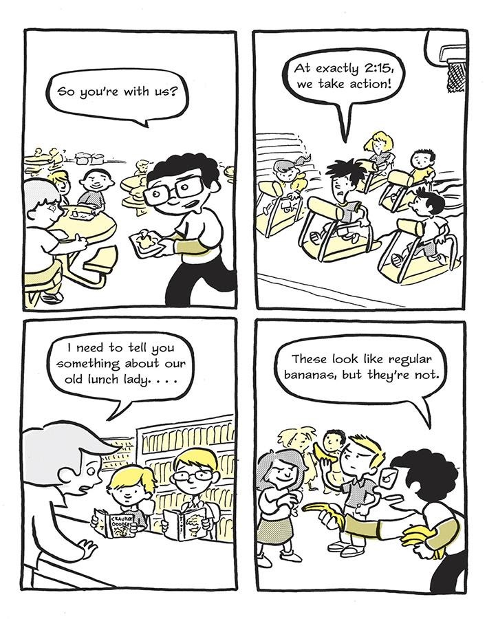 Read online Lunch Lady and the Schoolwide Scuffle comic -  Issue # TPB - 39