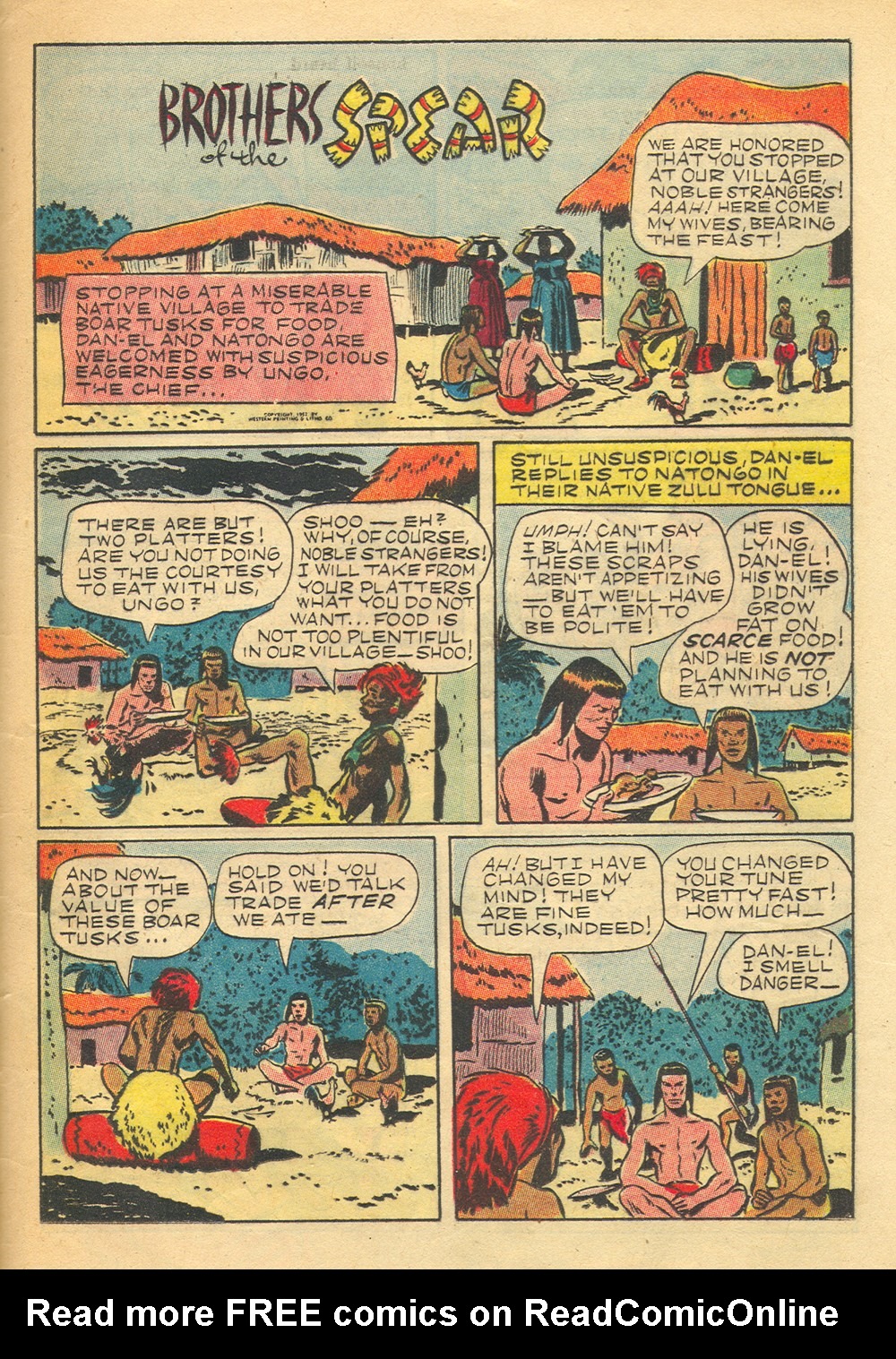 Read online Tarzan (1948) comic -  Issue #36 - 45