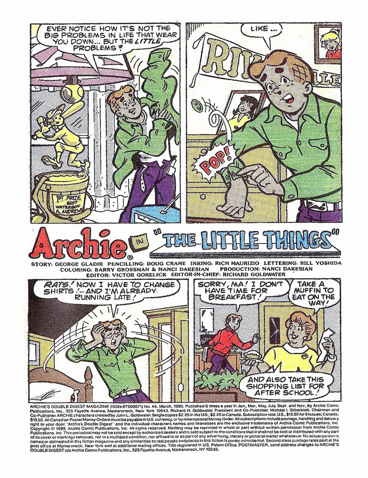 Read online Archie's Double Digest Magazine comic -  Issue #45 - 3