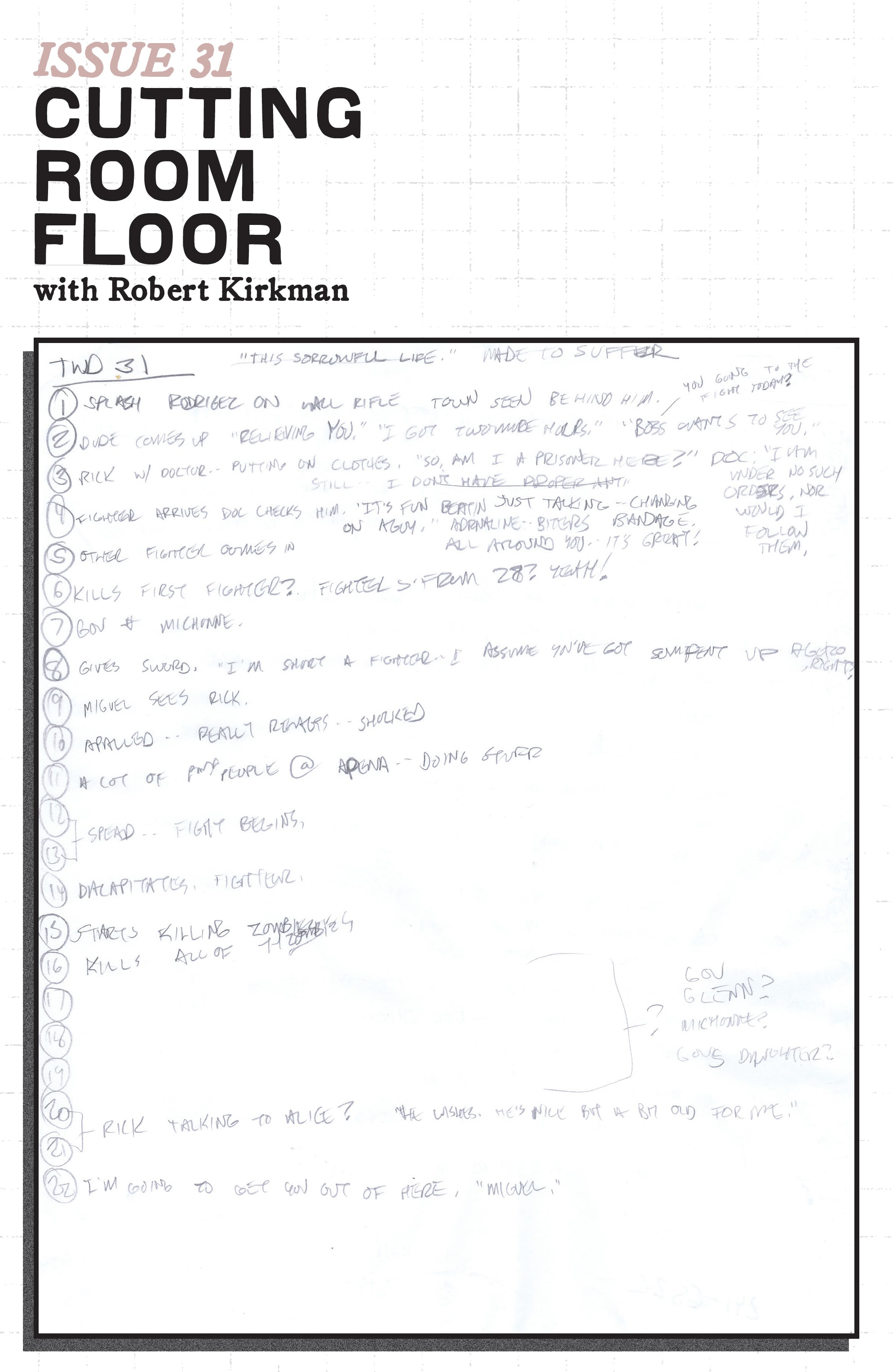 Read online The Walking Dead Deluxe comic -  Issue #31 - 32