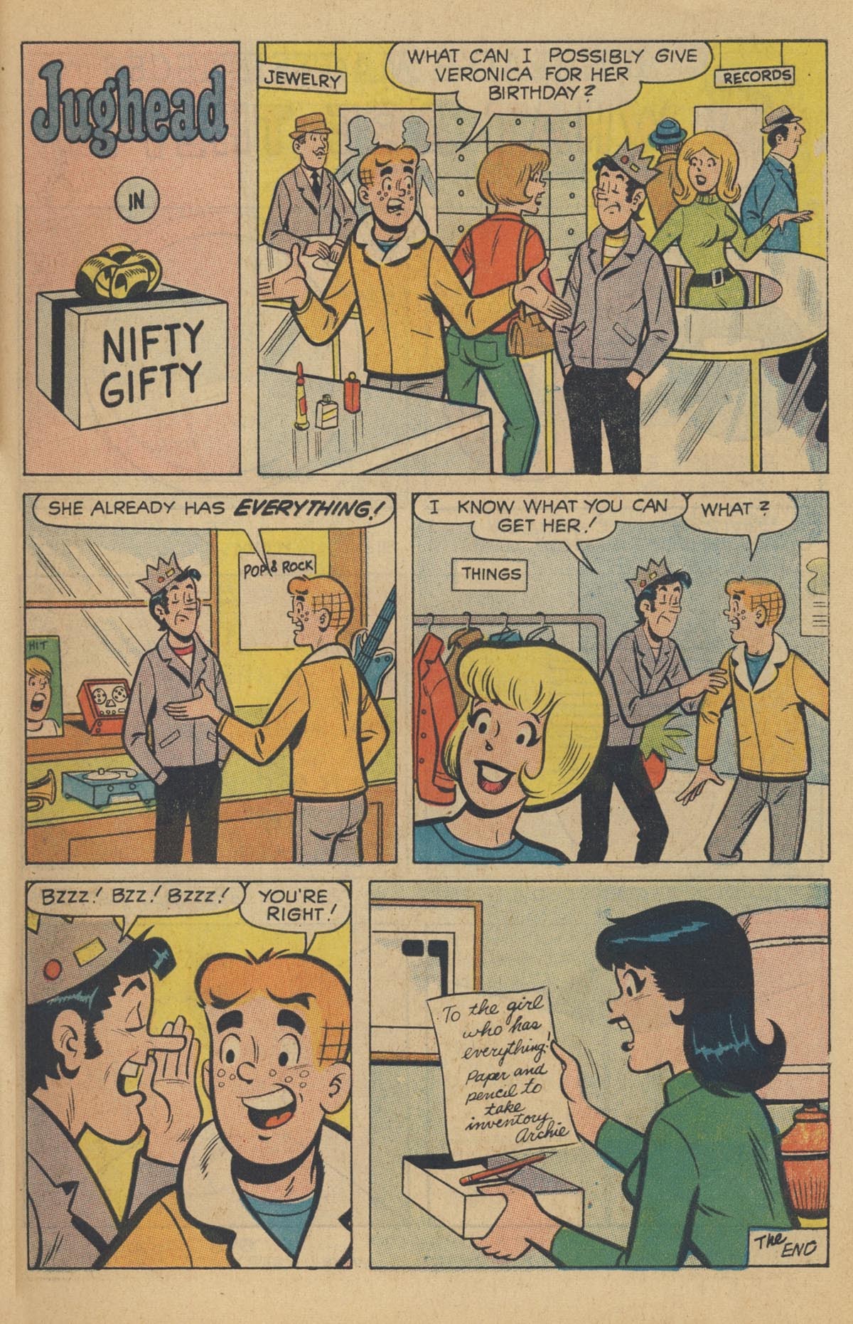Read online Jughead's Jokes comic -  Issue #11 - 29