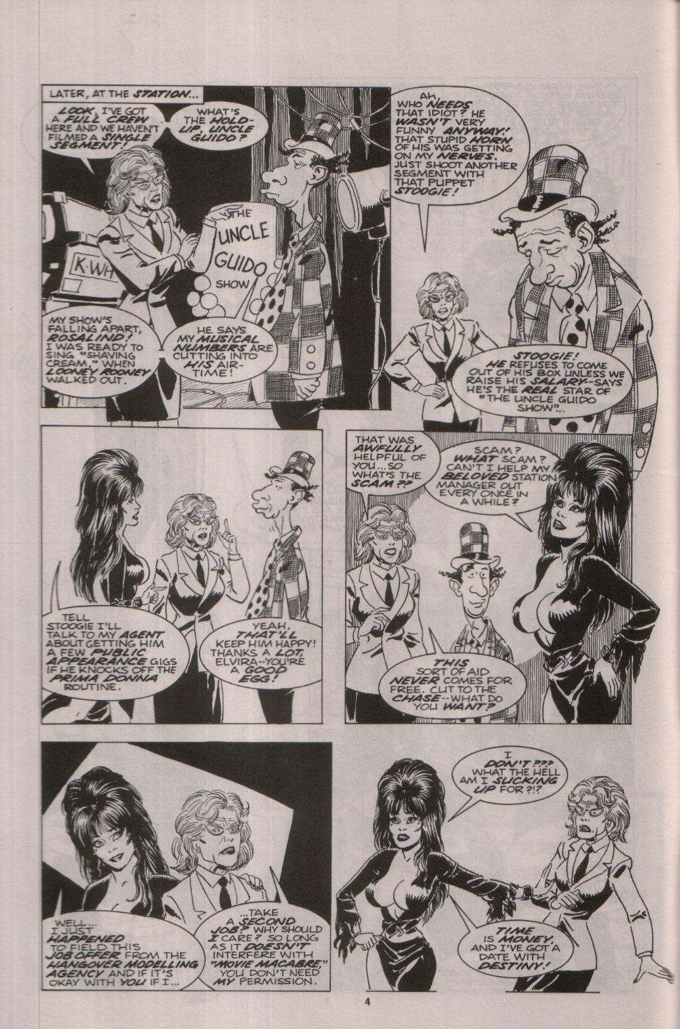 Read online Elvira, Mistress of the Dark comic -  Issue #22 - 5