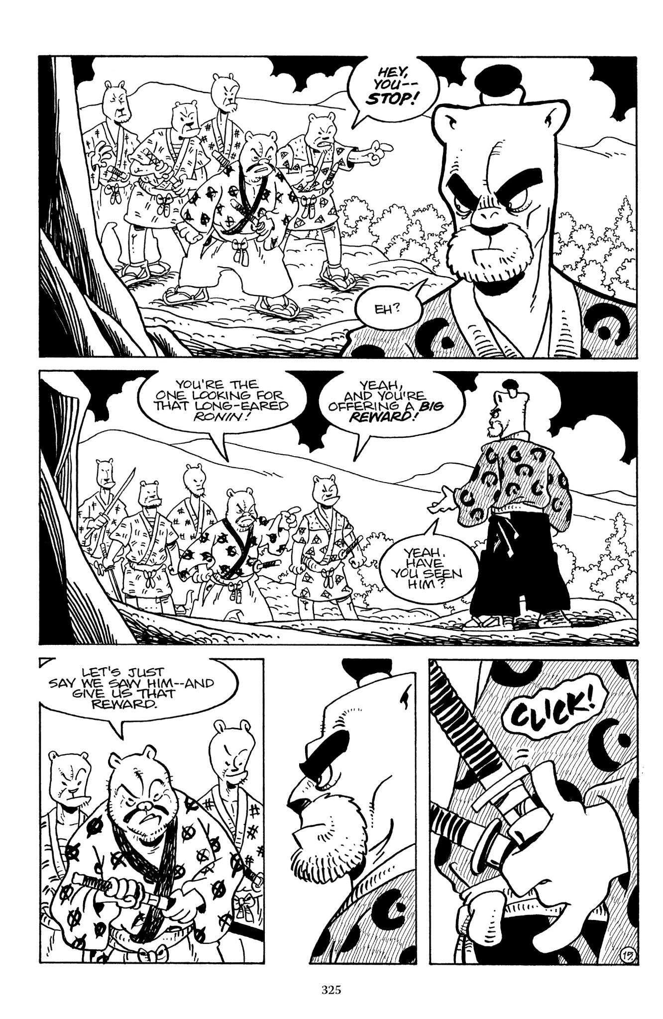 Read online The Usagi Yojimbo Saga comic -  Issue # TPB 7 - 320