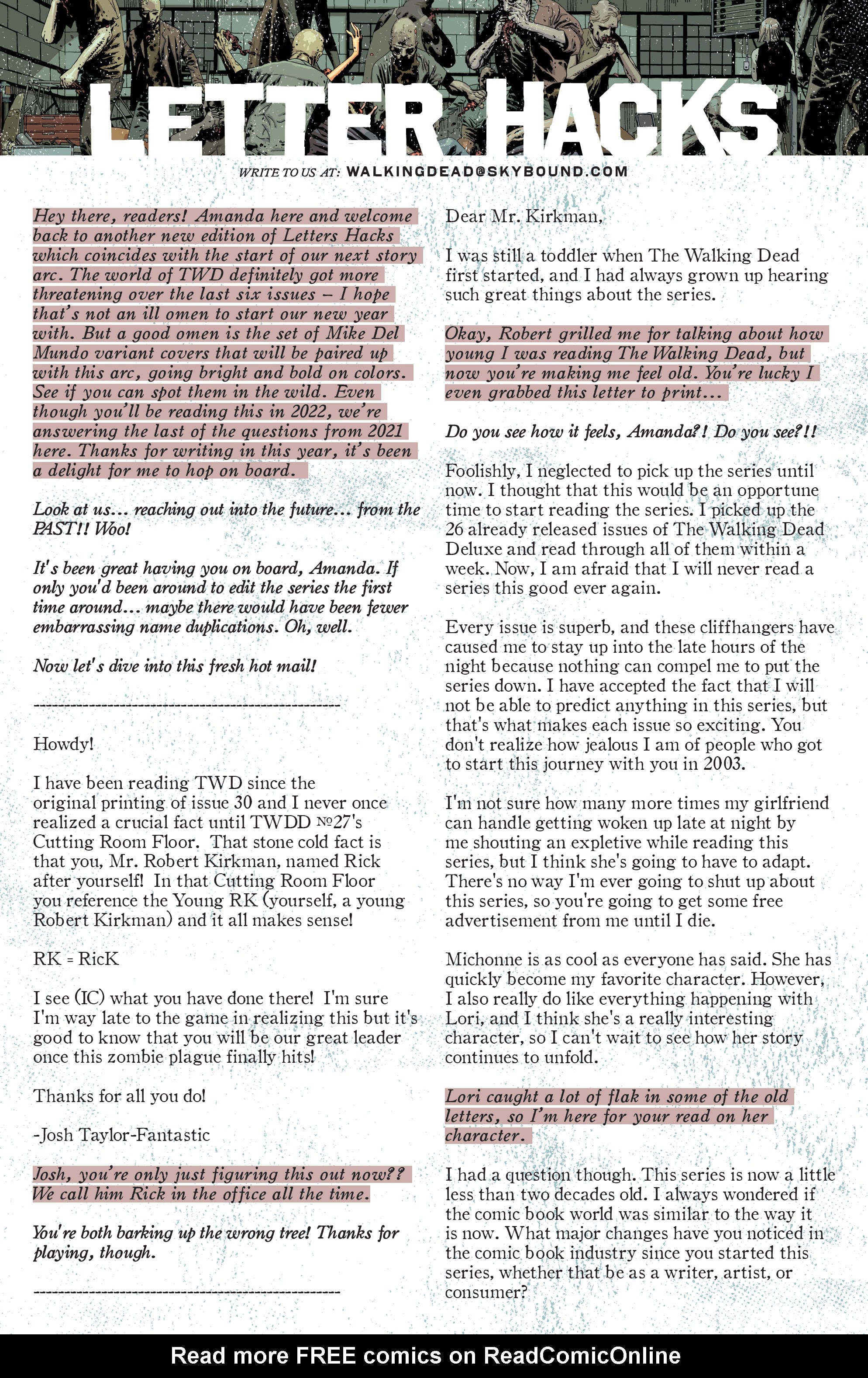 Read online The Walking Dead Deluxe comic -  Issue #31 - 25