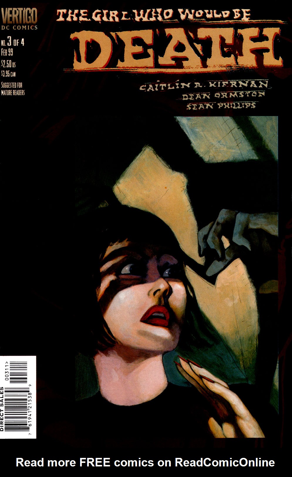 Read online The Girl Who Would Be Death comic -  Issue #3 - 1