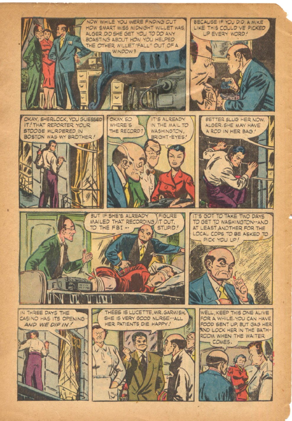 Read online The Saint (1947) comic -  Issue #12 - 30