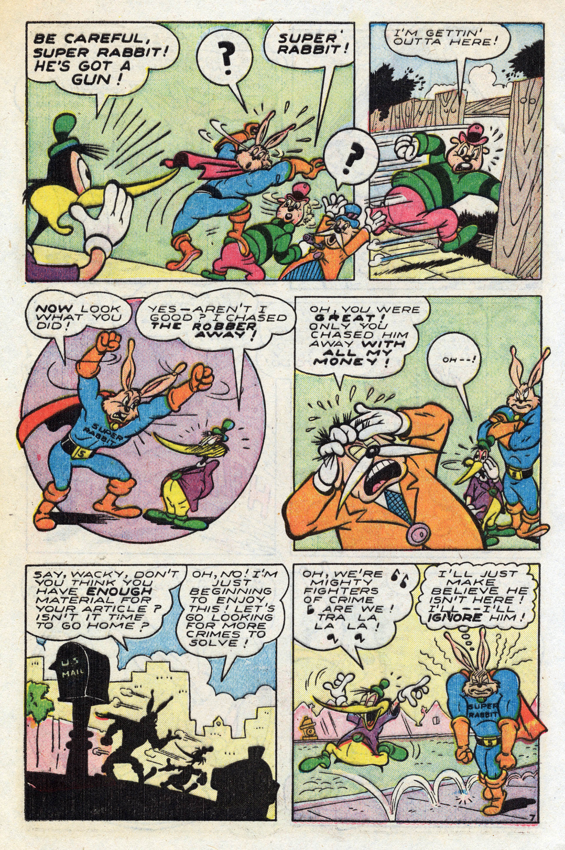 Read online Super Rabbit comic -  Issue #8 - 42